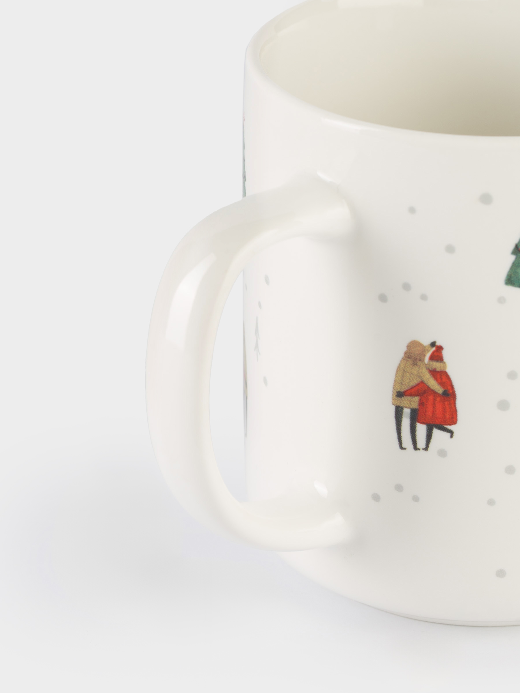 Саптыаяқ, 320 мл, фарфор N, ақ, Қысқы демалыс, Festive mood, image-4