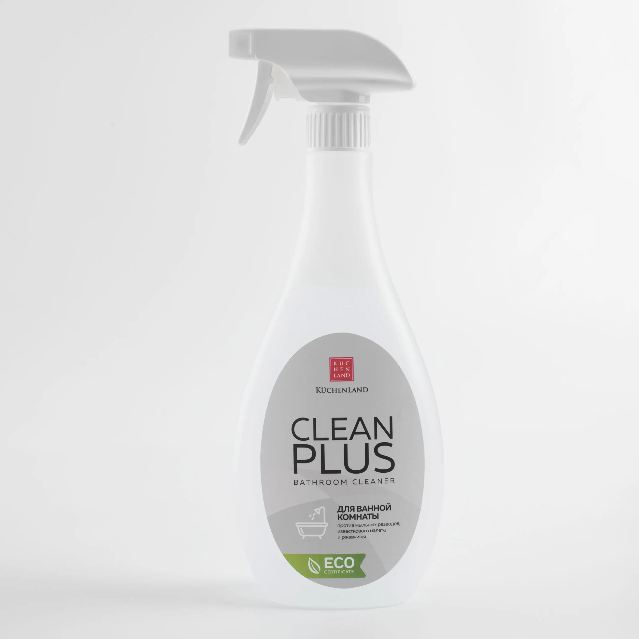 Средство для чистки ванной комнаты, 500 мл, Clean plus, image-0