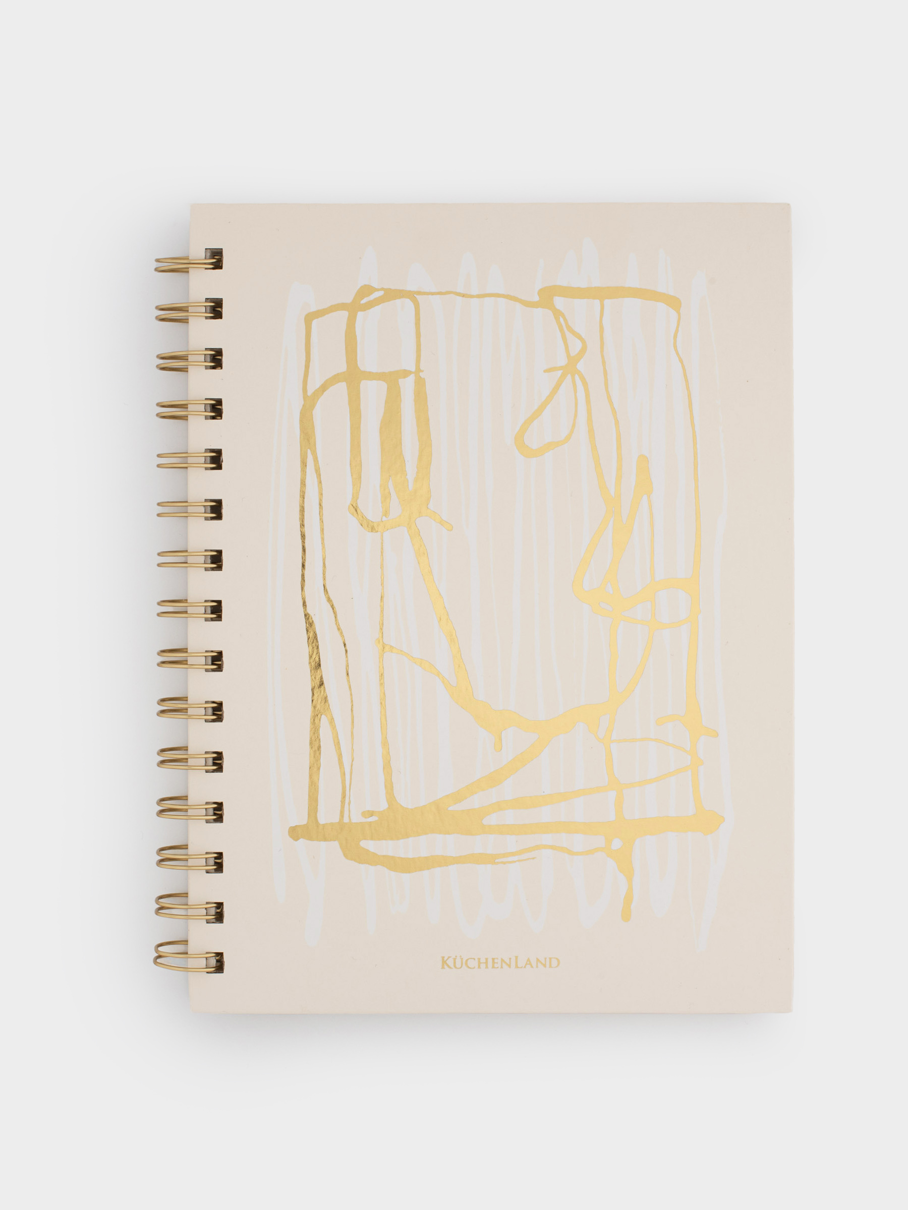 Блокнот для записей, 15х20 см, 70 л, на кольцах, картон, Картина, Stationery, image-1