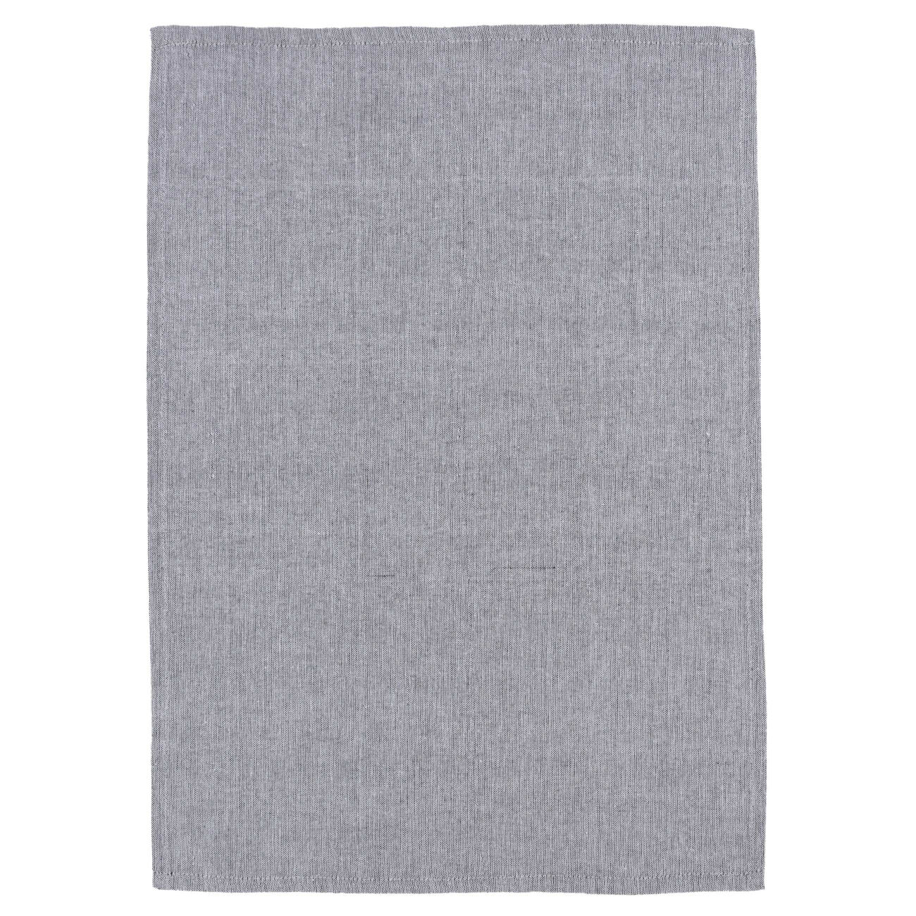 Полотенце кухонное, 40х60 см, хлопок, серый меланж, Melange grey изображение № 1