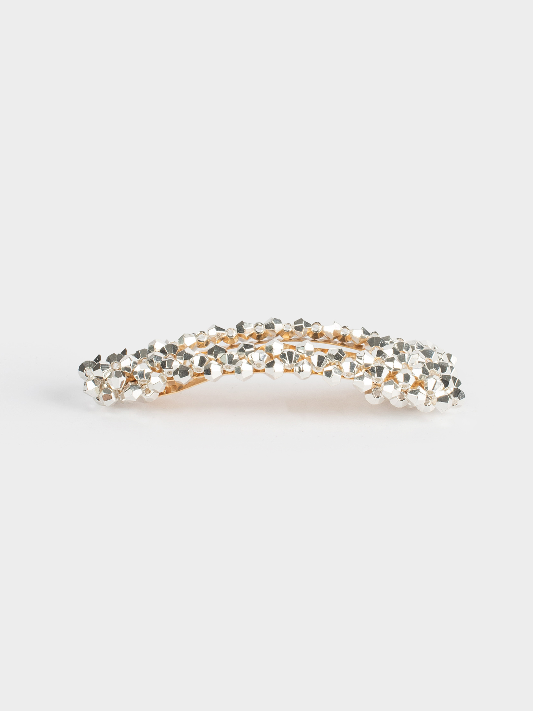 Шаш қыстырғыш, 7 см, металл, моншақтар, Jewelry crystal, image-3