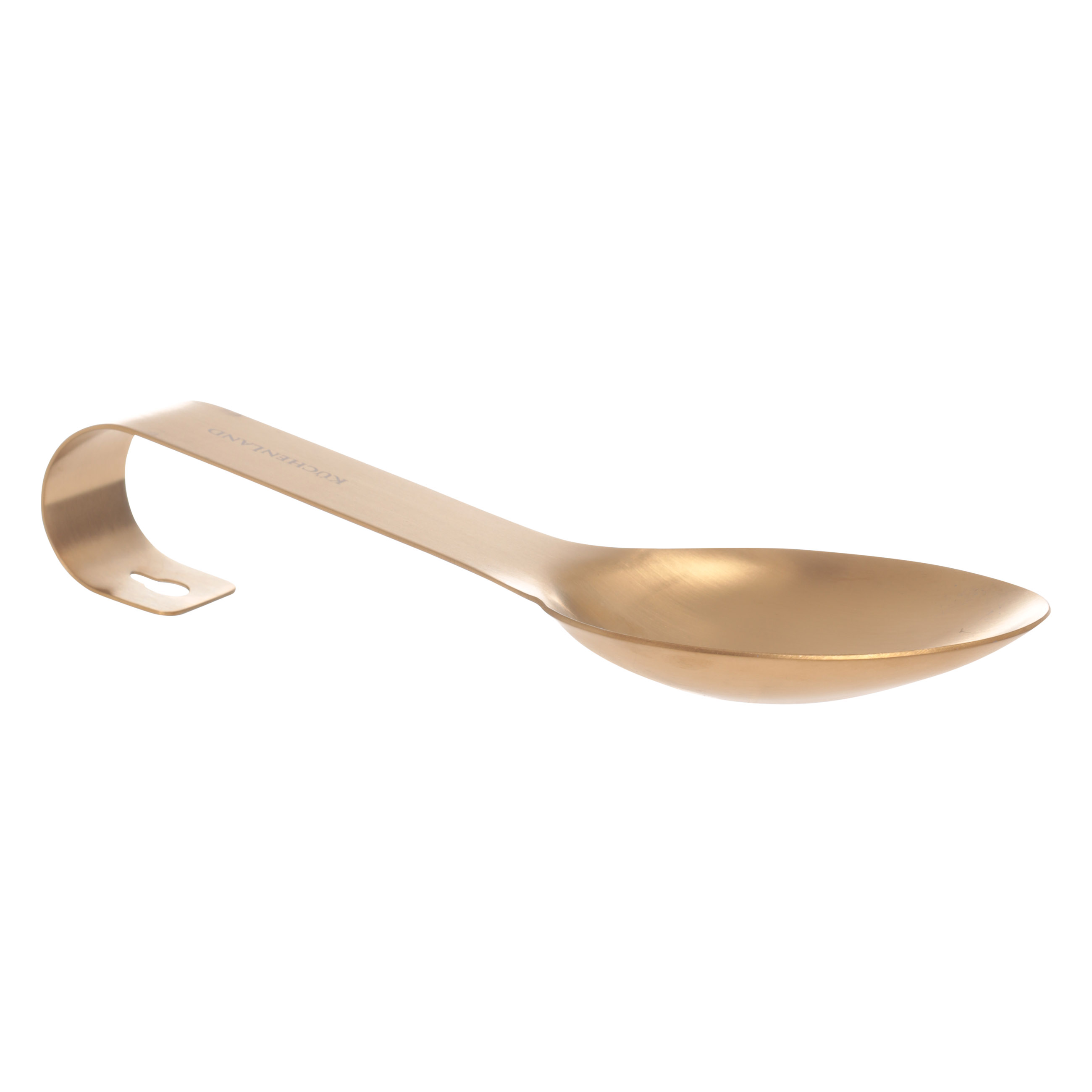 Подставка под ложку, 25 см, сталь, золотистая, Device Gold, image-1