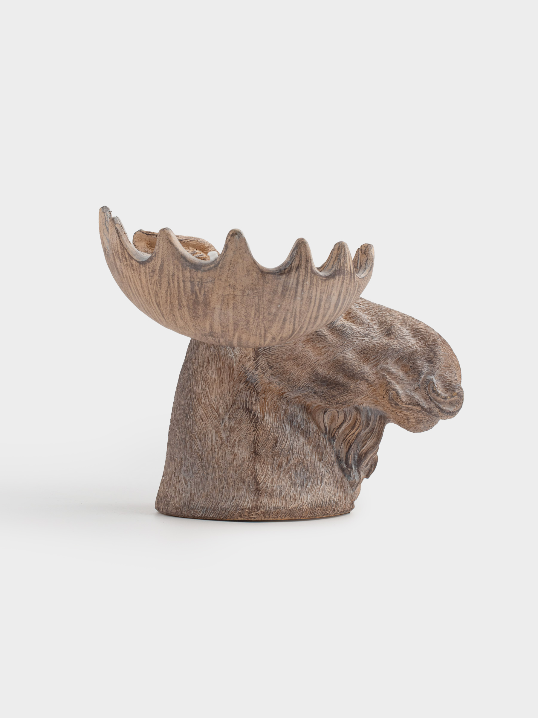 Бөлімі бар тәрелке, 26х см, 3 бөлім, керамика, қоңыр, Бұлан, Moose story, image-5