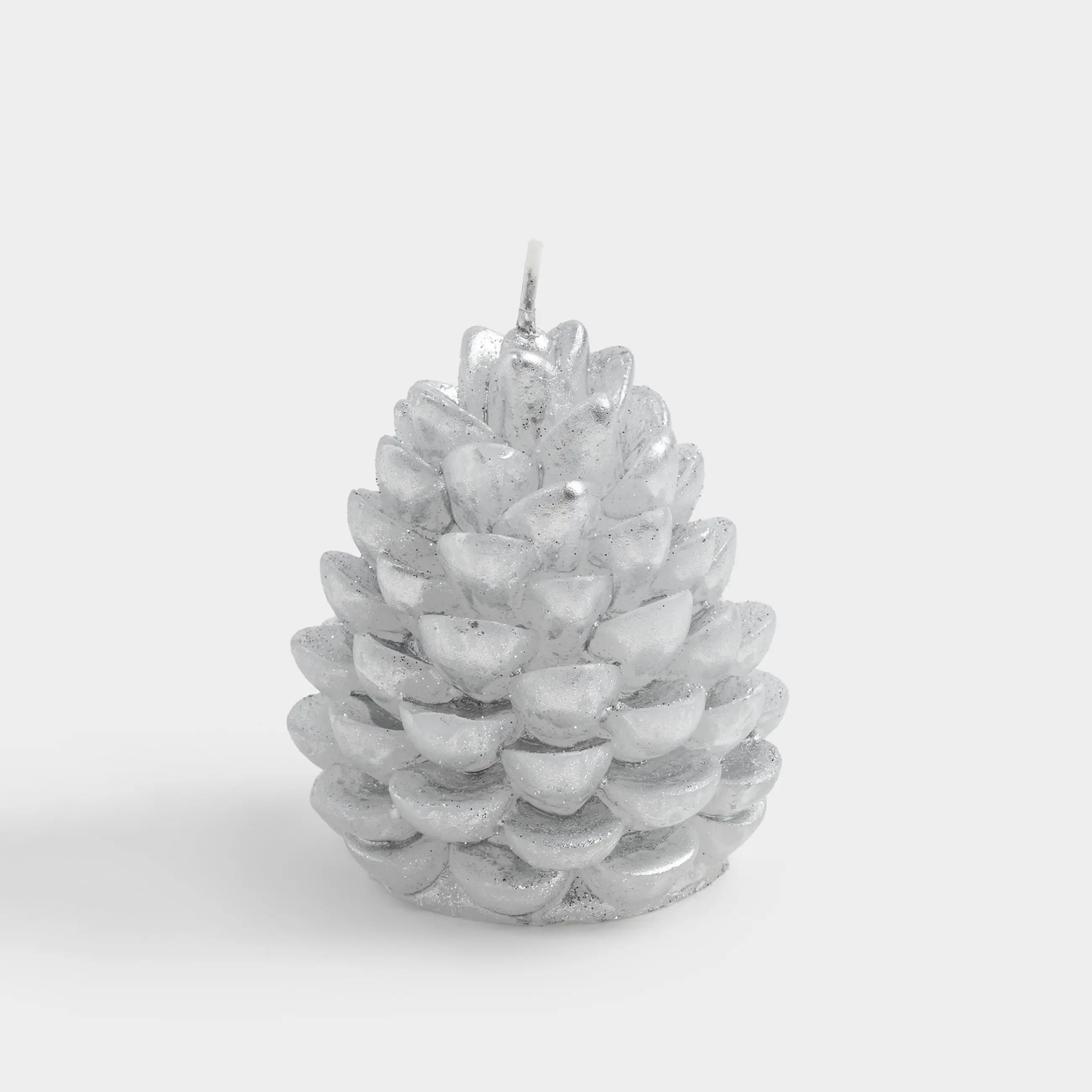 Шам, 6x8 см, күміс, Шырша бүршігі, Winter delice