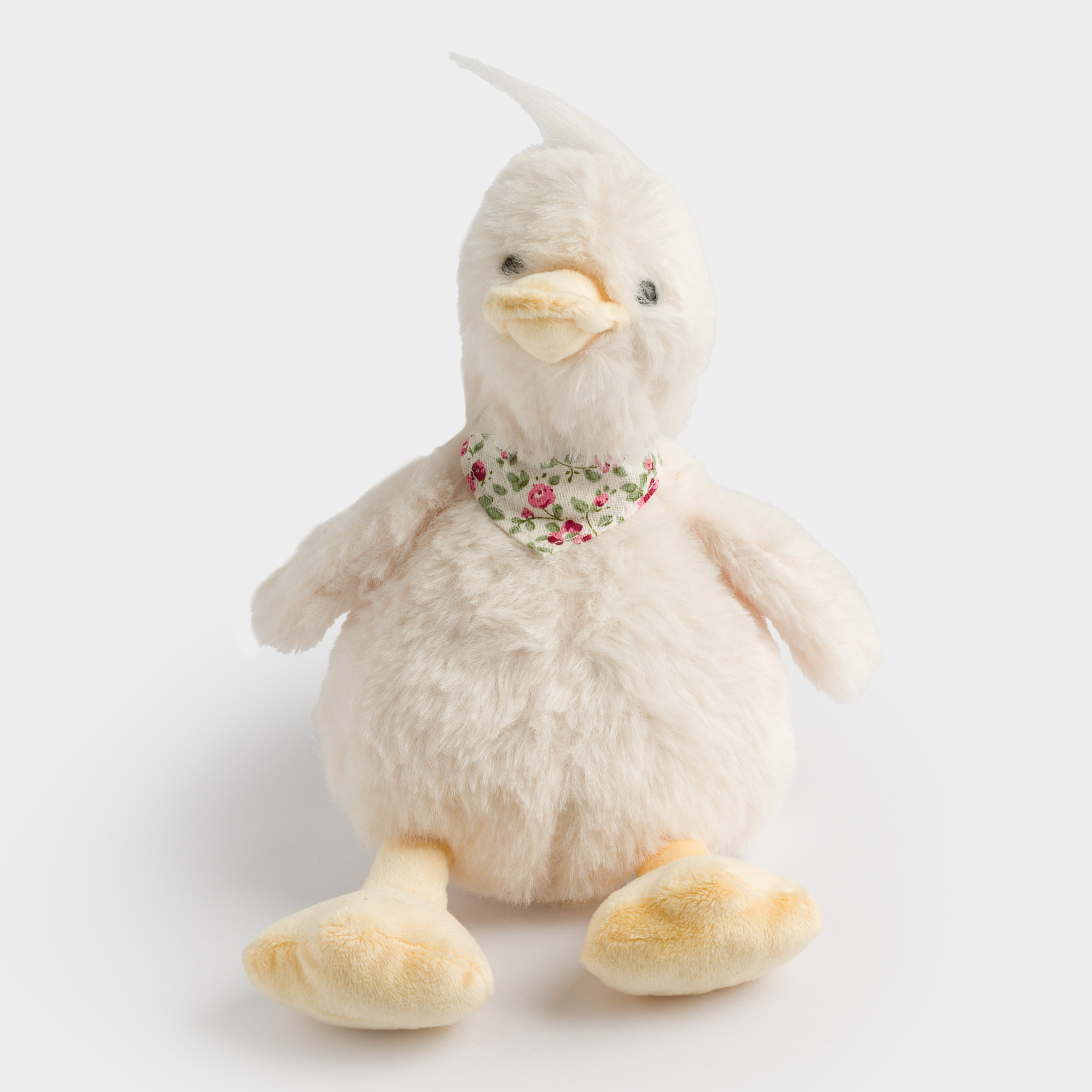 Ойыншық, 19 см, жұмсақ, полиэстер, ақ, үйректің балапаны, Duck, image-0