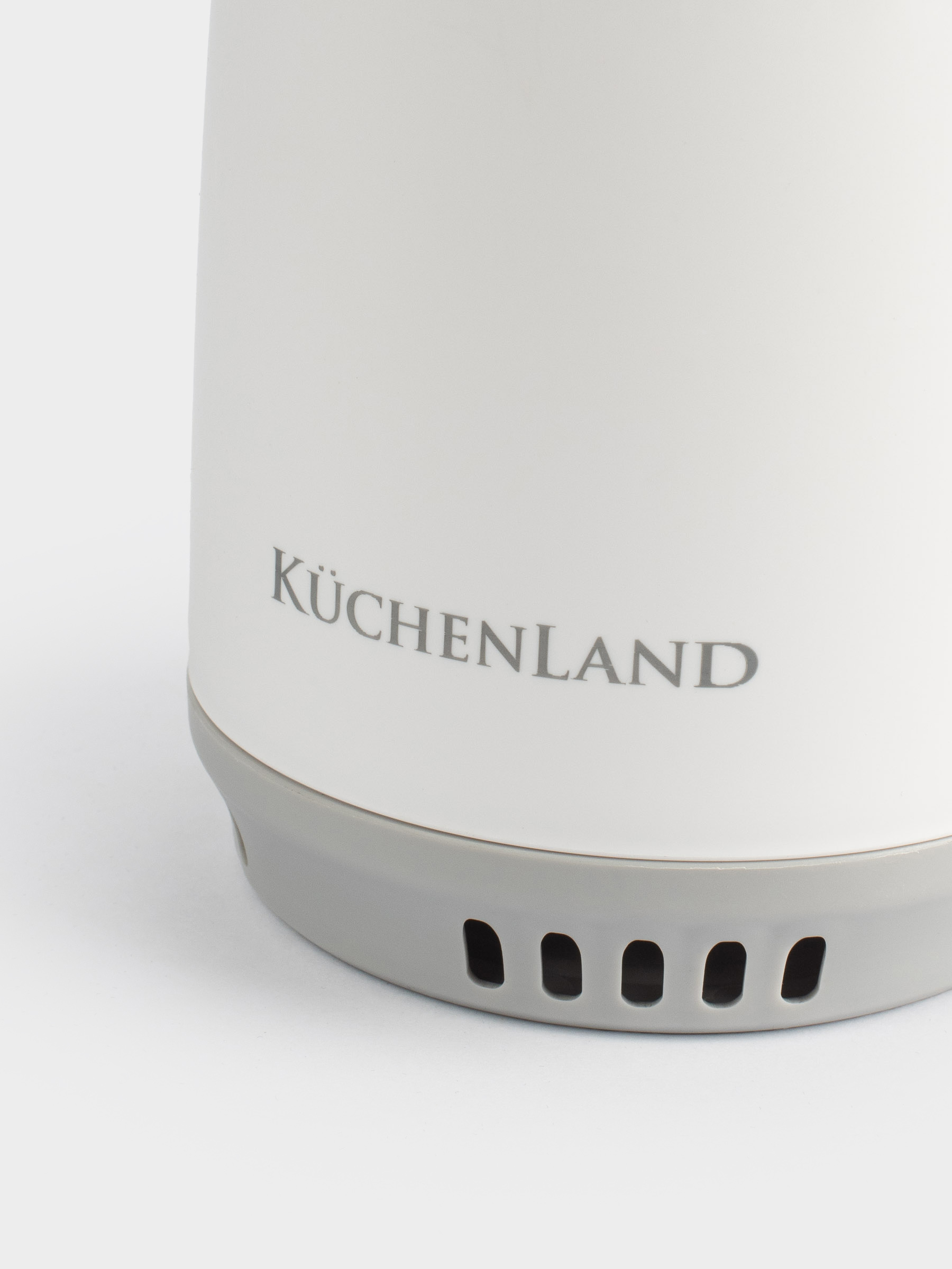 Дәретхана щеткасы, 46 см, тұғыры бар, резеңке/пластик, ақ және сұр, Click, image-5