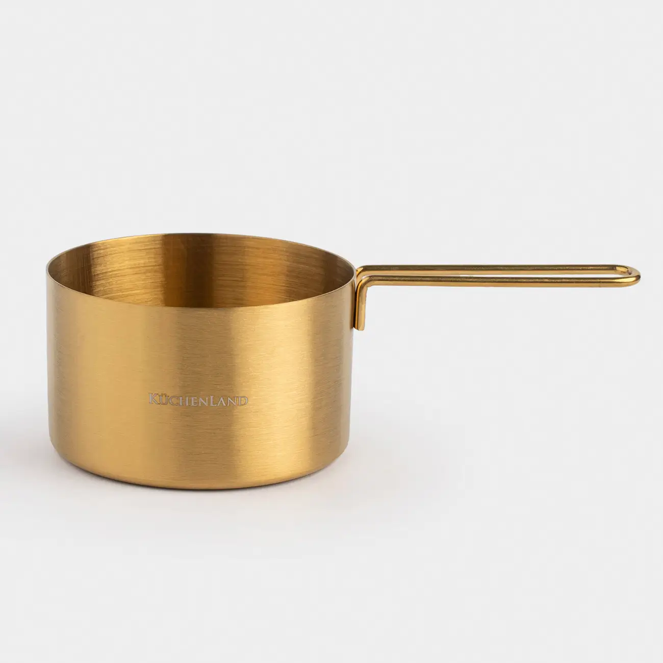 Ложка мерная, 250 мл, сталь, золотистая, Device gold