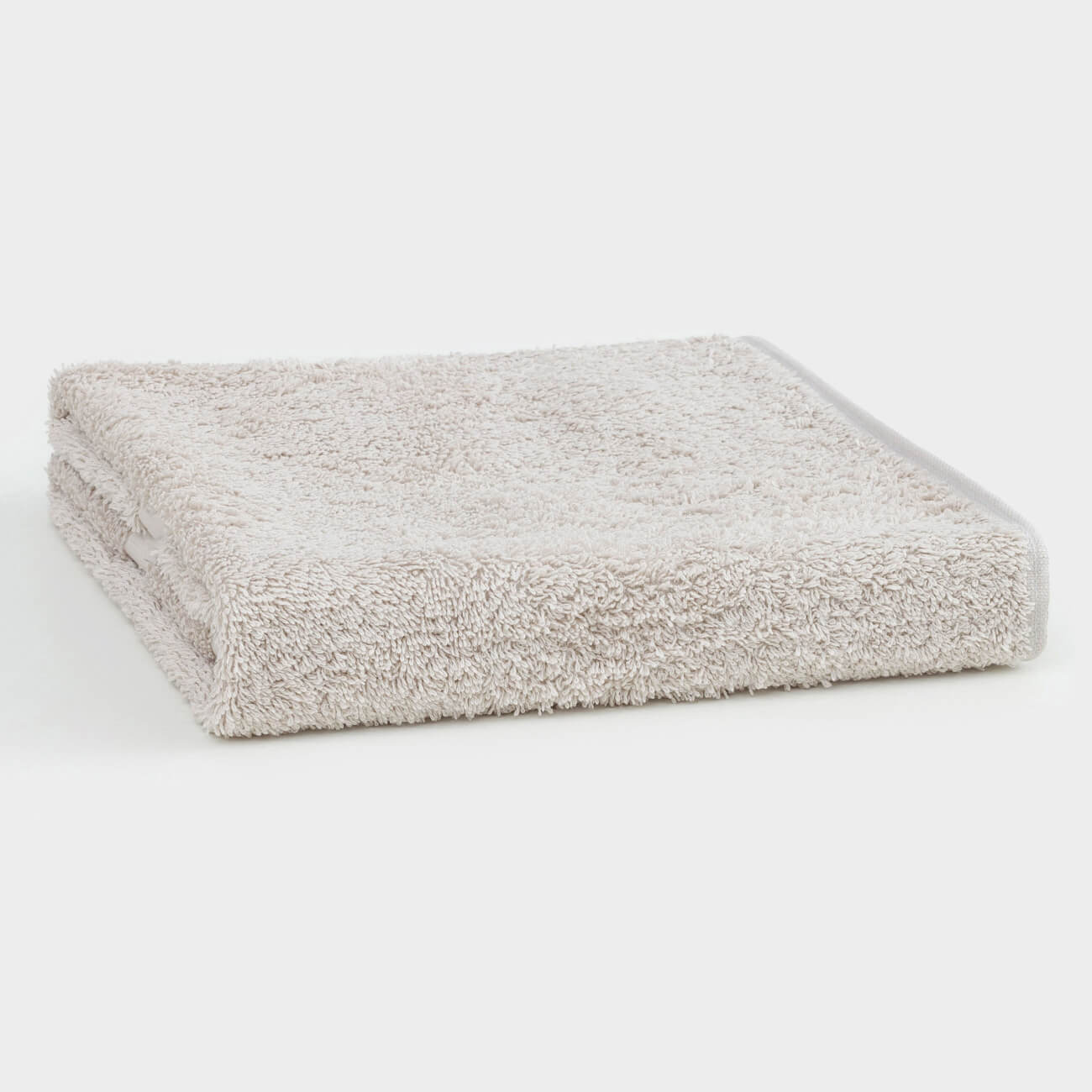 Сүлгі, 50х90 см, мақта, сұр-сарғыш, Жолақ, Terry stripe, image-0