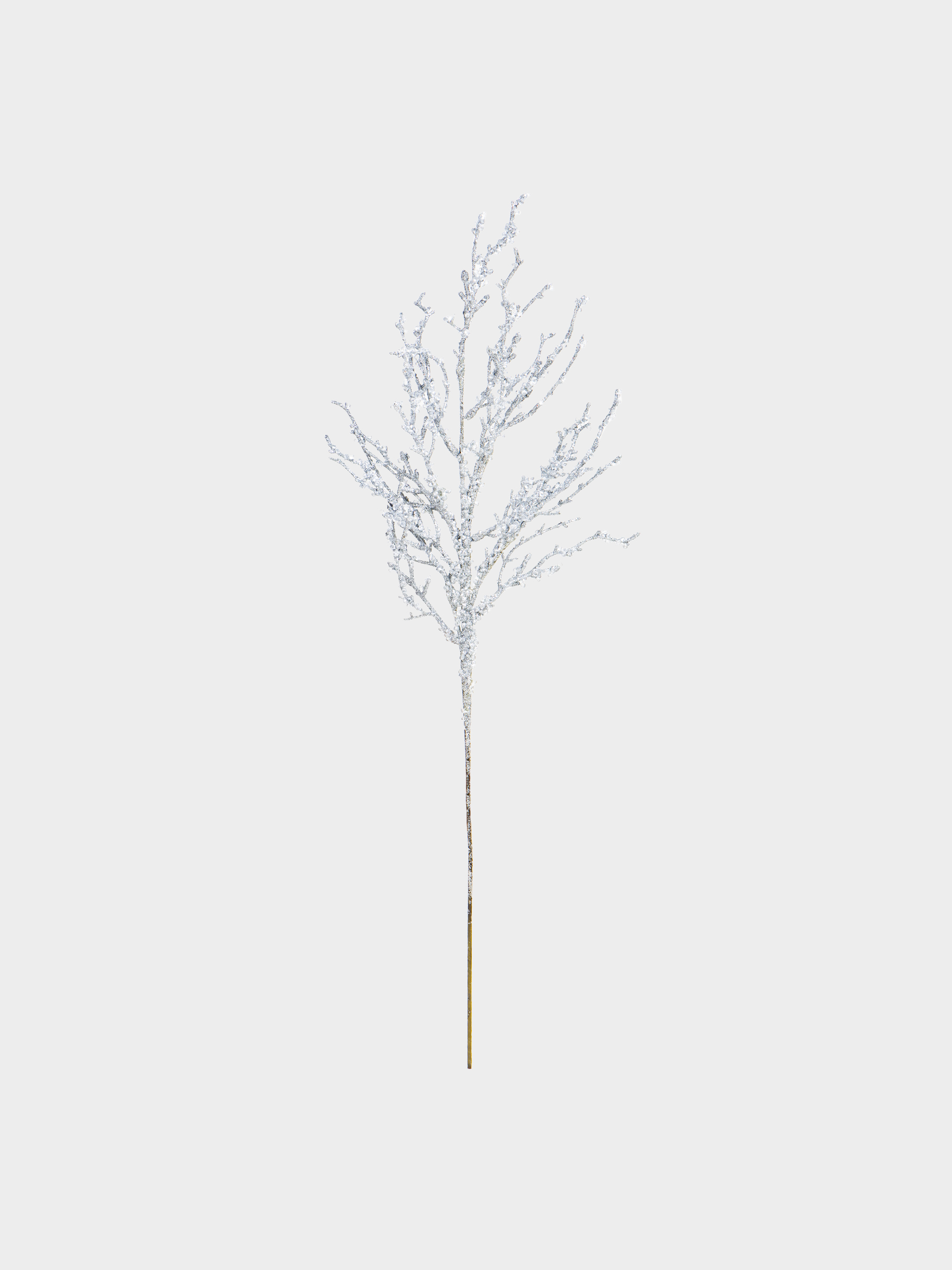 Ветка декоративная, 55 см, акрил/пластик, Морозная ветка, Crystal decor, image-0