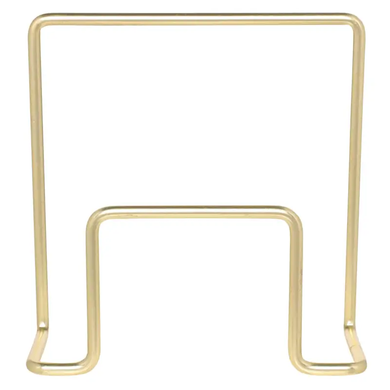 Салфетница, 13 см, металл, золотистая, Квадрат, Twist gold ,image-0