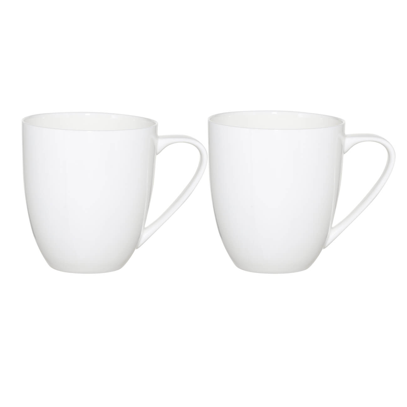 Үйірме, 450 мл, 2 дана, фарфор F, ақ, Ideal white, image-0