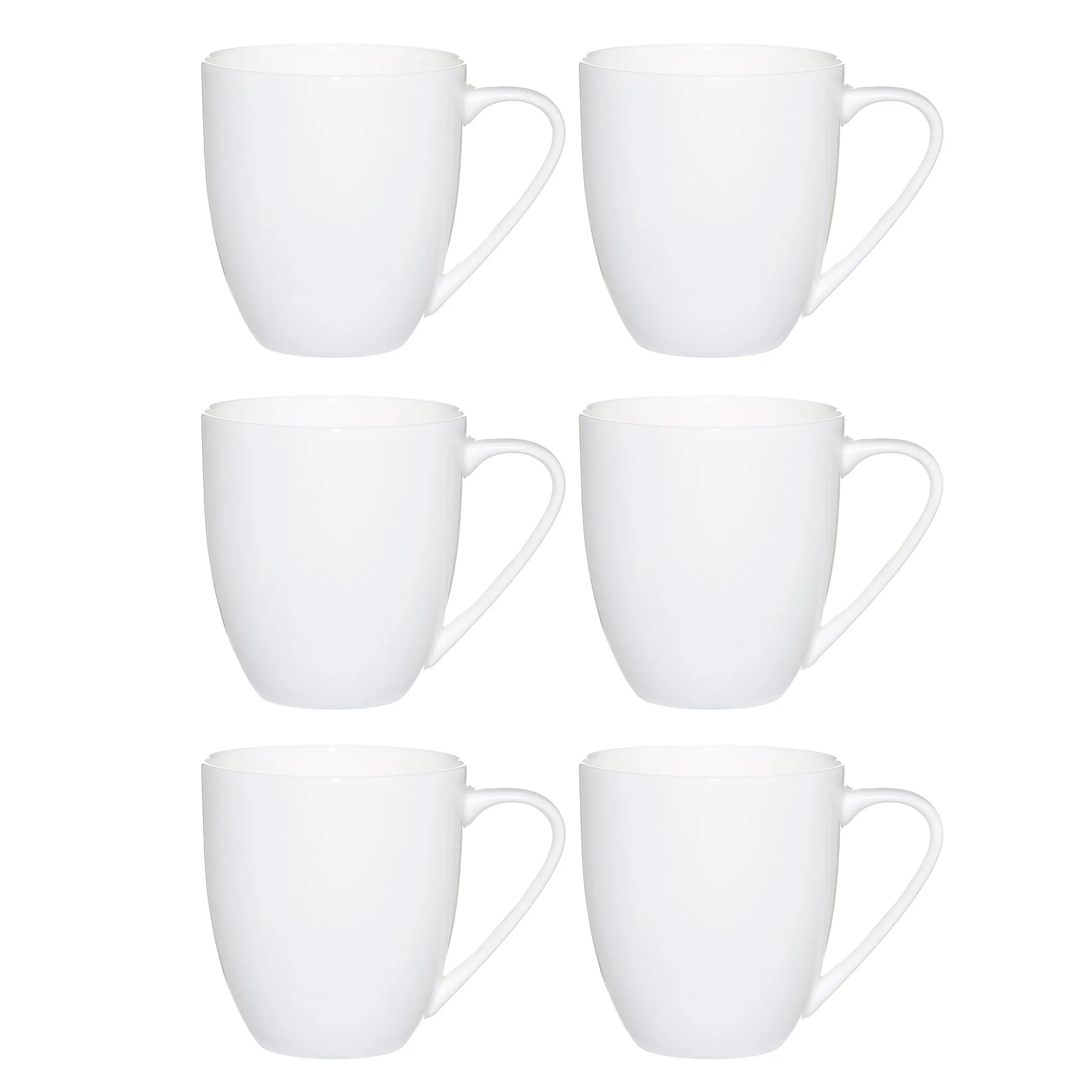 Кружка, 450 мл, 6 шт, фарфор F, белая, Ideal white, image-0