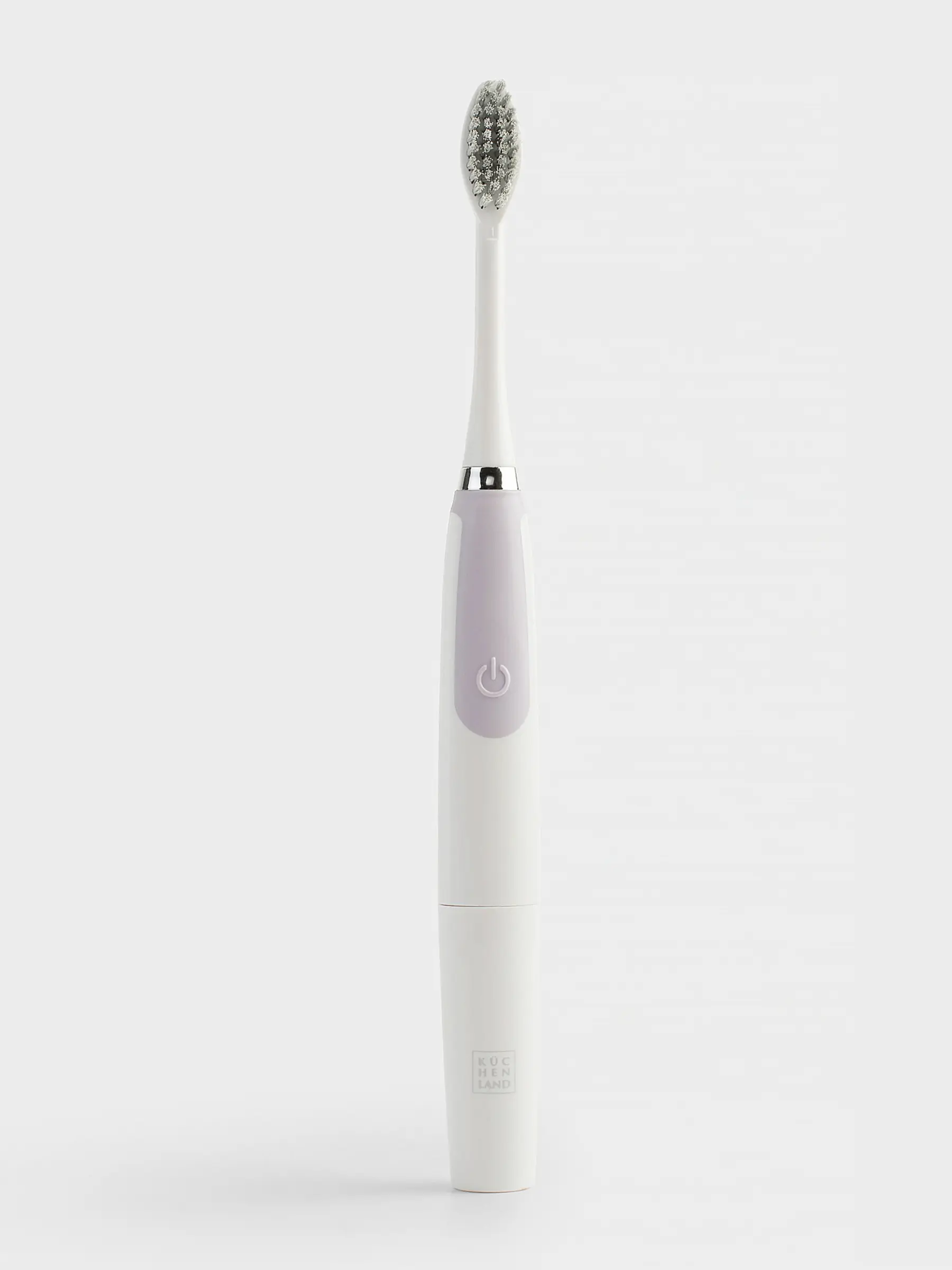 Щетка зубная, электрическая, 1 режим, 3 насадки, сиреневая, Manny, image-0