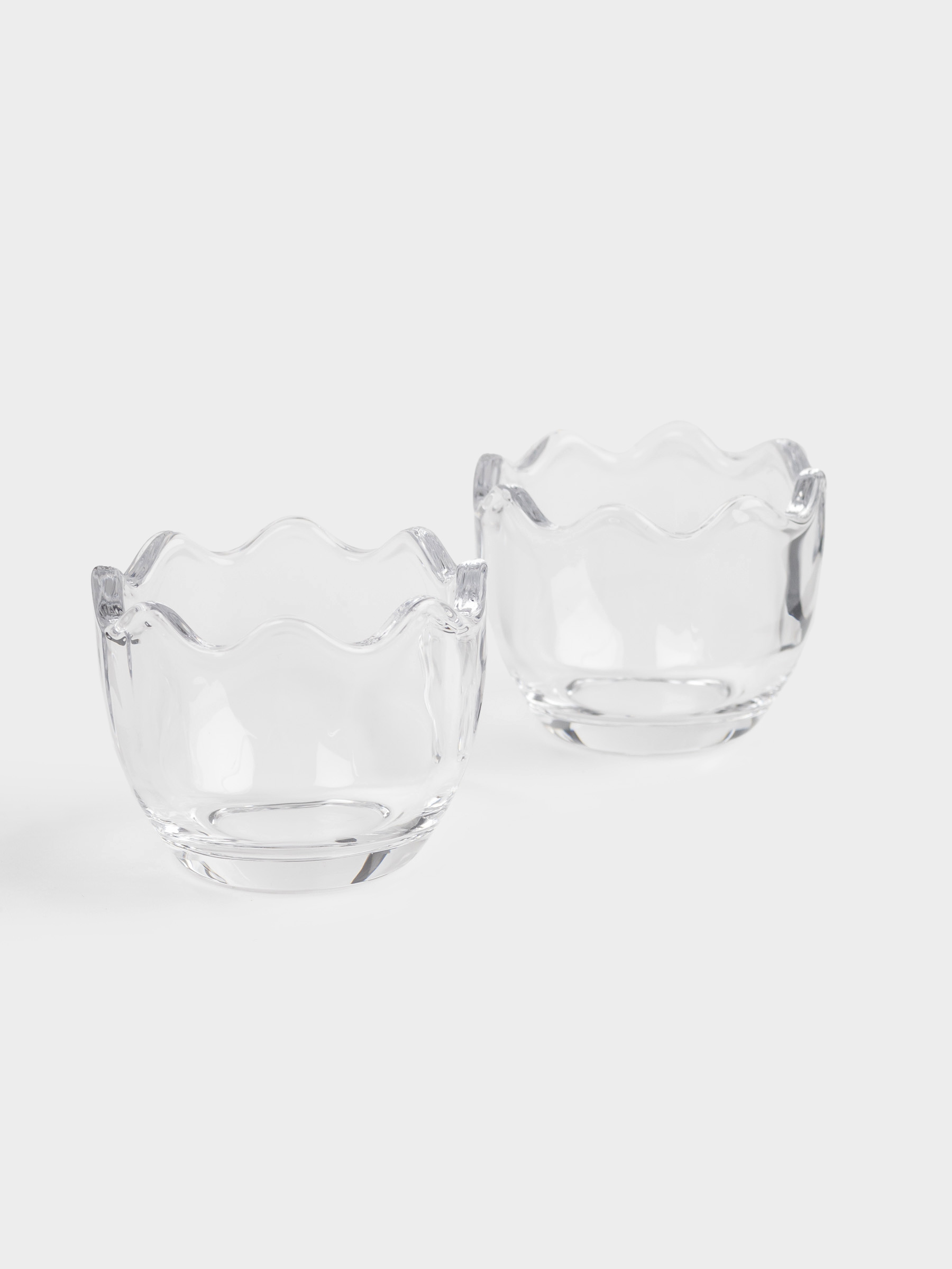 Подставка для яйца, 6 см, 2 шт, стекло, Clear, image-2