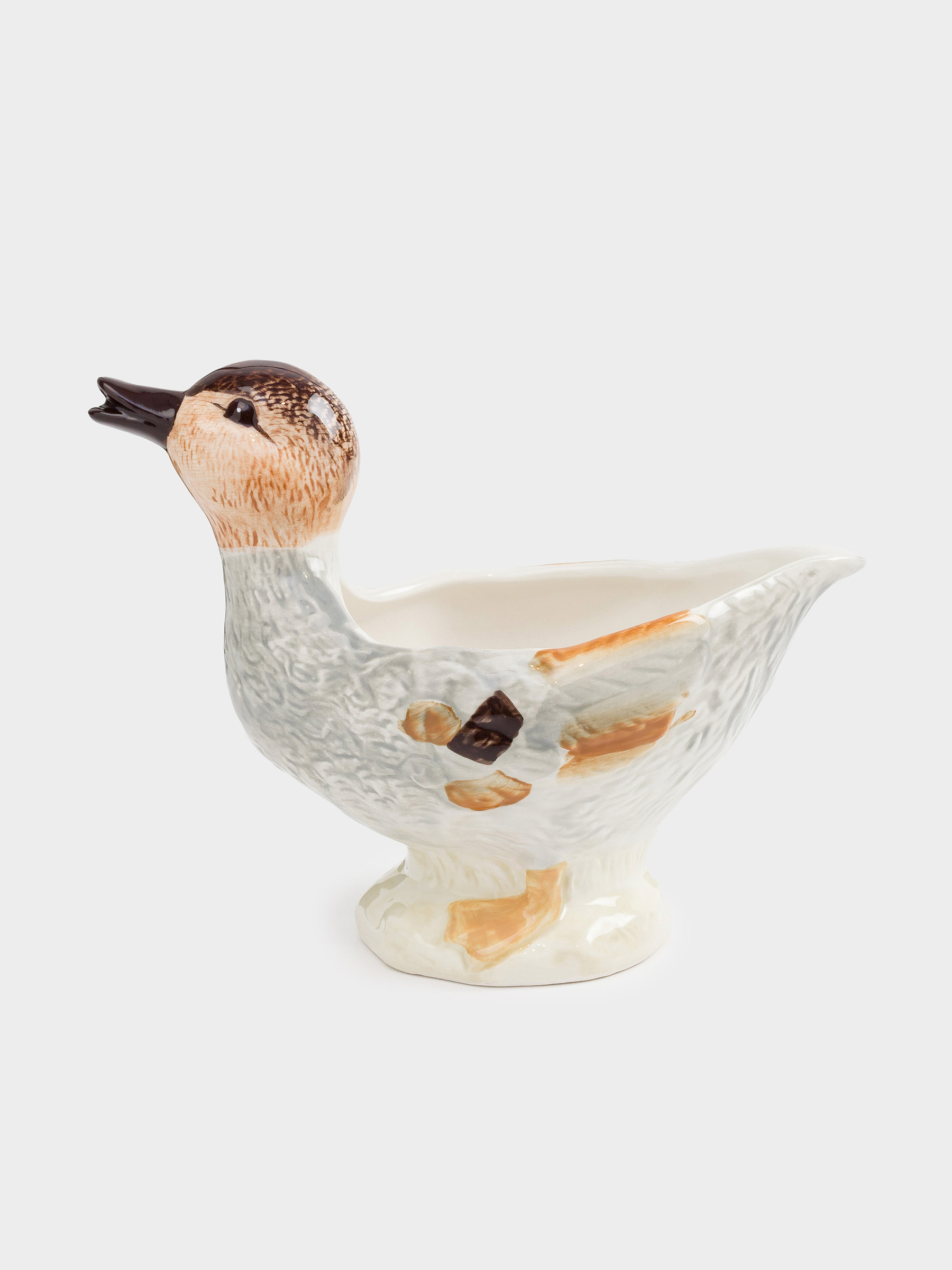 Тұздық Қайығы, 300 мл, керамика, Үйрек, Duck, image-1