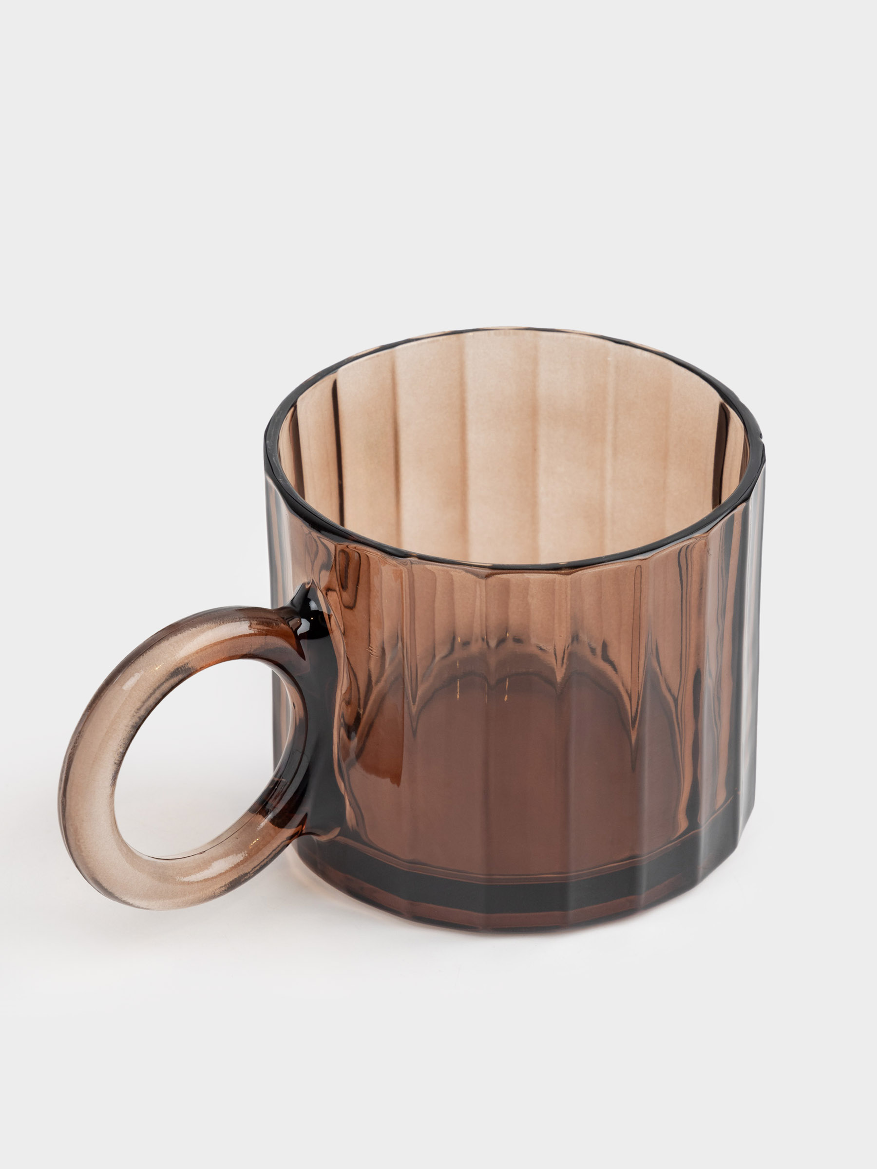 Саптыаяқ, 300 мл, шыны, қоңыр, Clear color, image-1