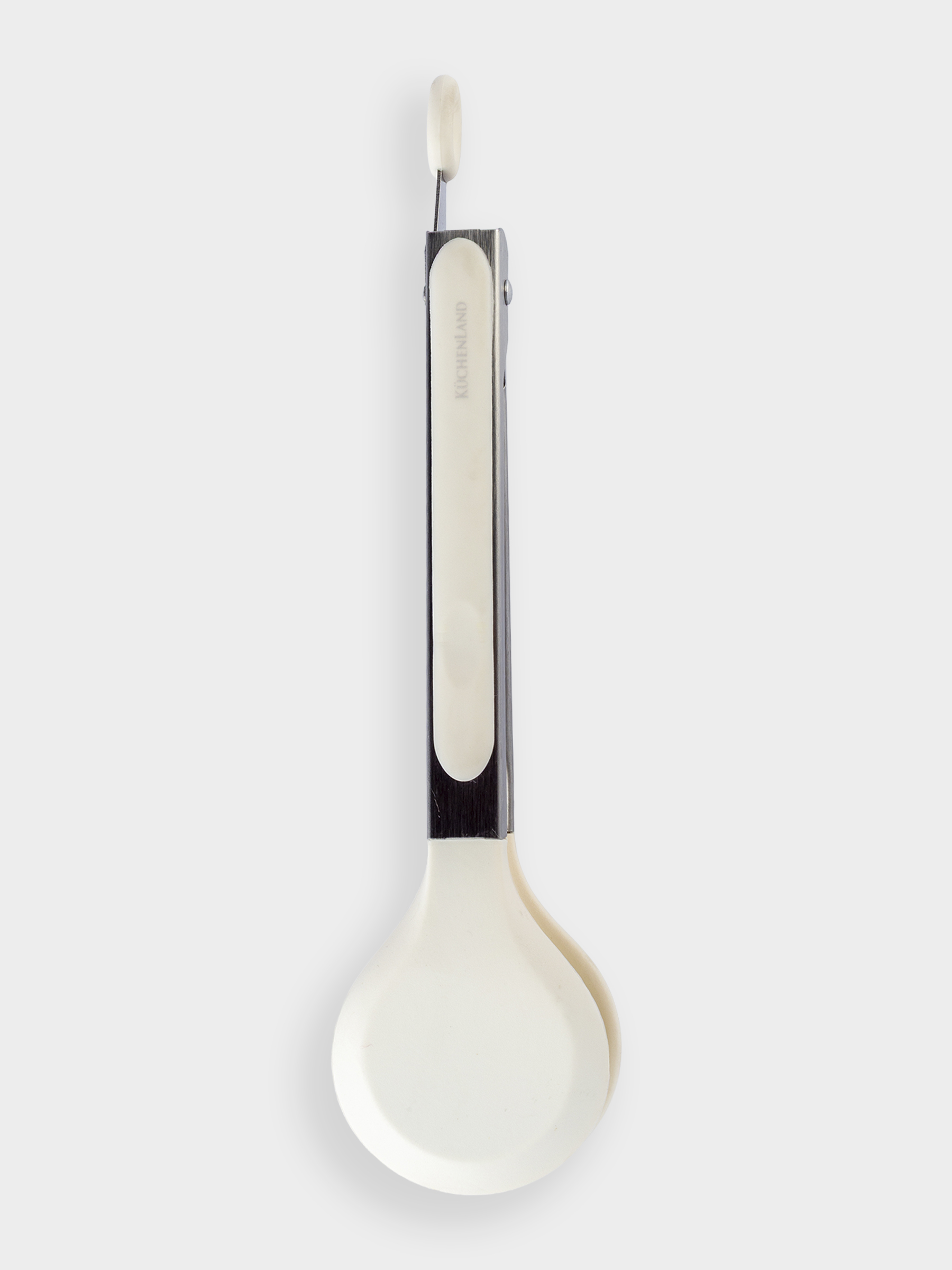 Ас үй қысқыштары, 25 см, паста мен салатқа, силикон / Болат, сүт, Soft Kitchen, image-3