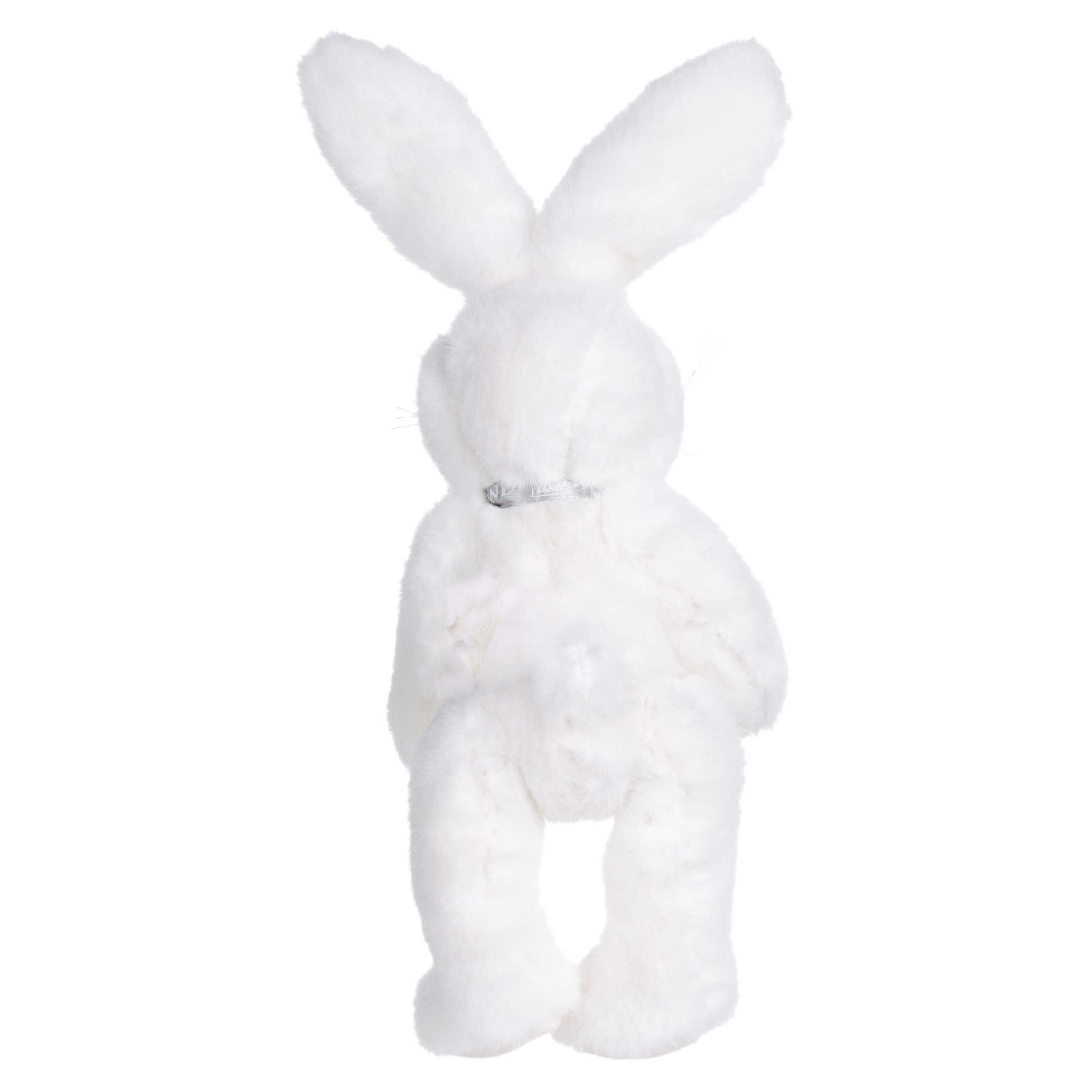 Игрушка, 20 см, мягкая, с подвижными лапами, полиэстер, белая, Кролик, Rabbit toy, image-1