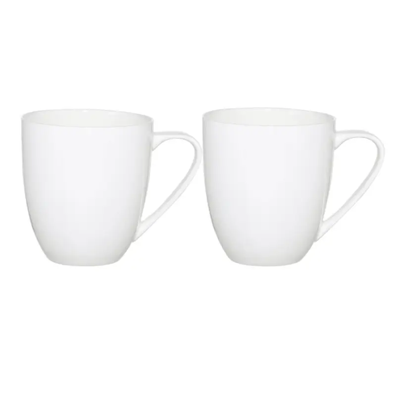Кружка, 450 мл, 2 шт, фарфор F, белая, Ideal white, image-0