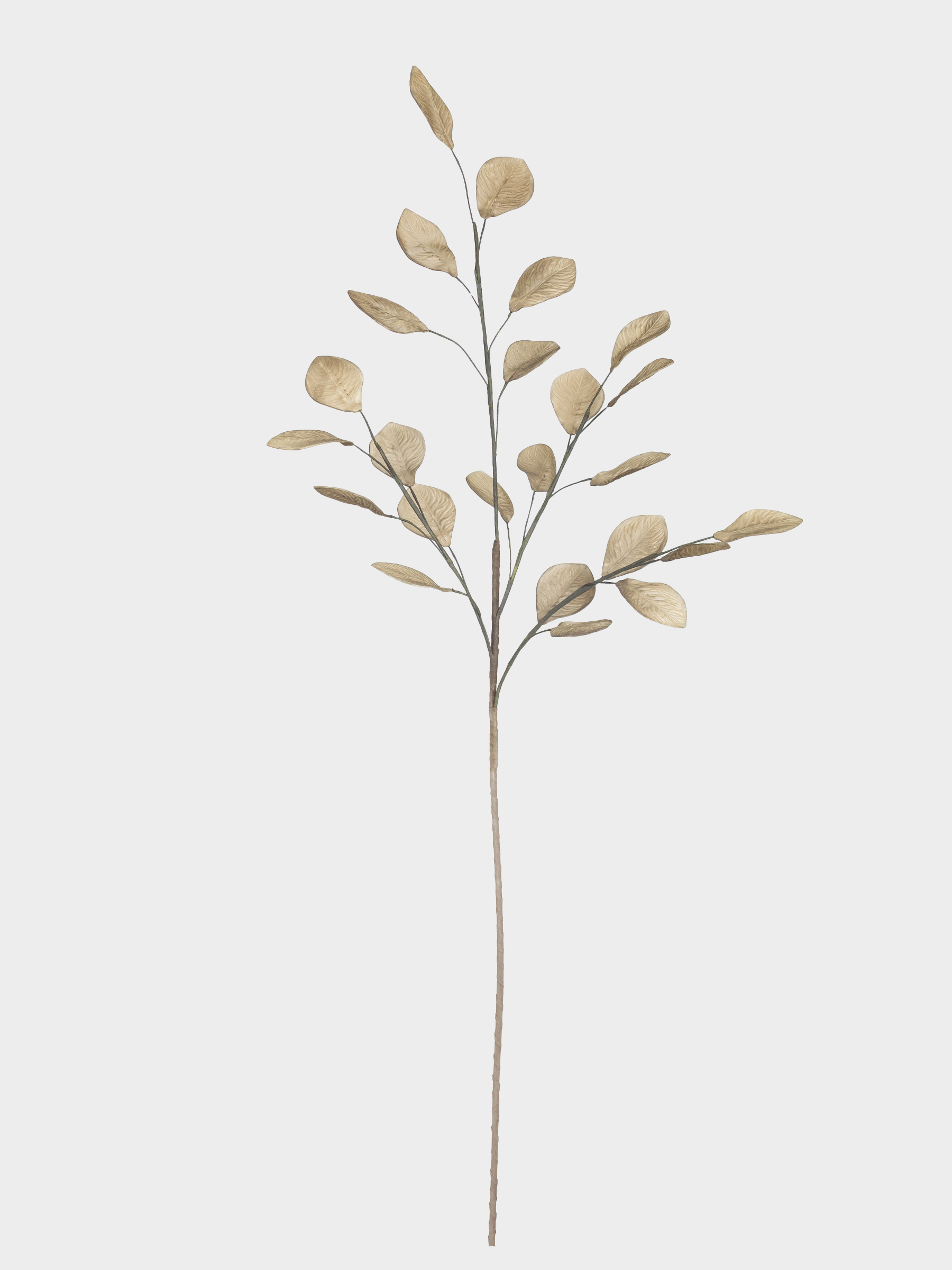 Ветка декоративная, 1,1 м, пластик/бумага, Листья, Broadleaf decor, image-0