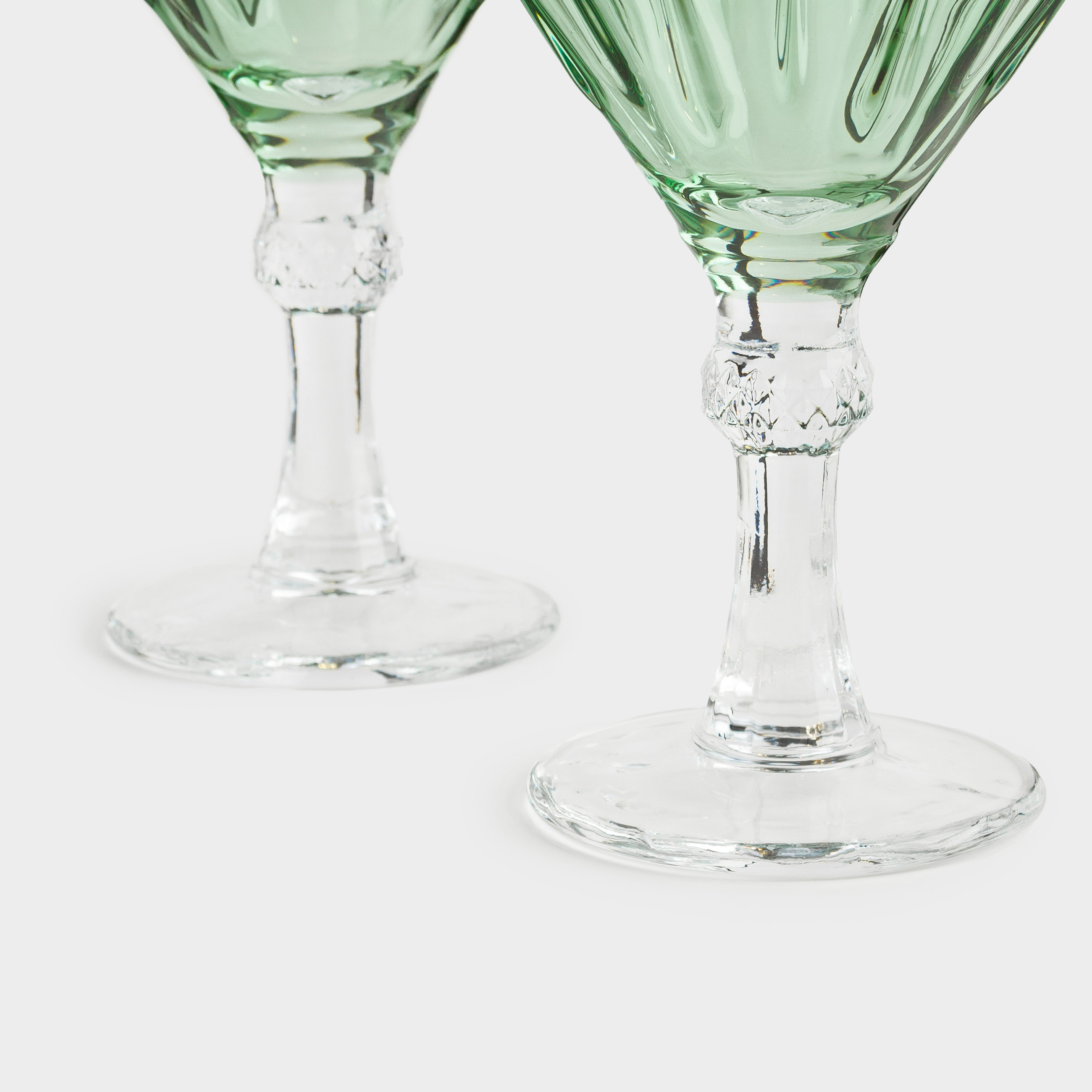 Бокал для мартини, 200 мл, 2 шт, стекло Р, зеленый, Bisanzio, image-2