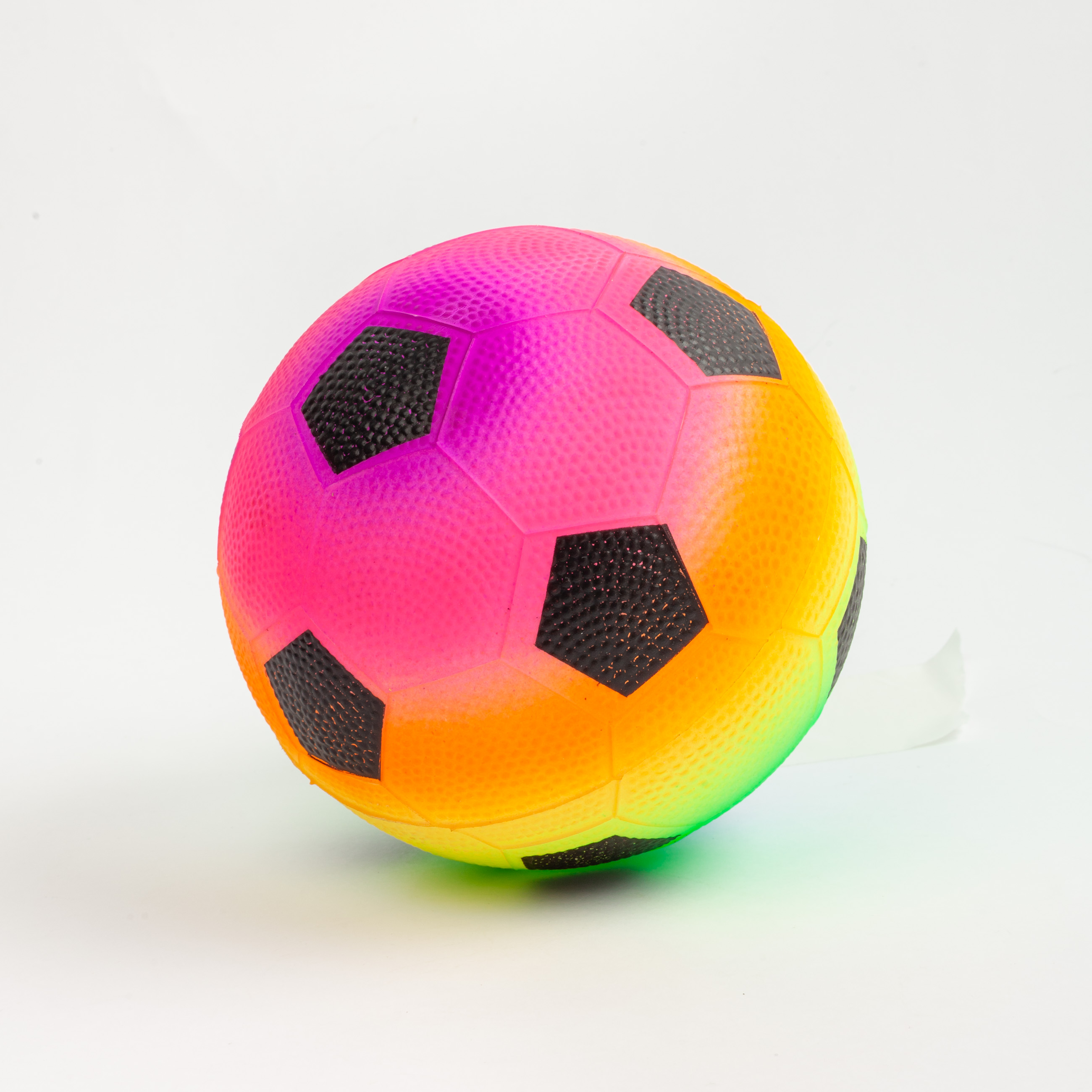 Мяч, 14 см, ПВХ, неоновый, Футбол, Game Neon, image-3