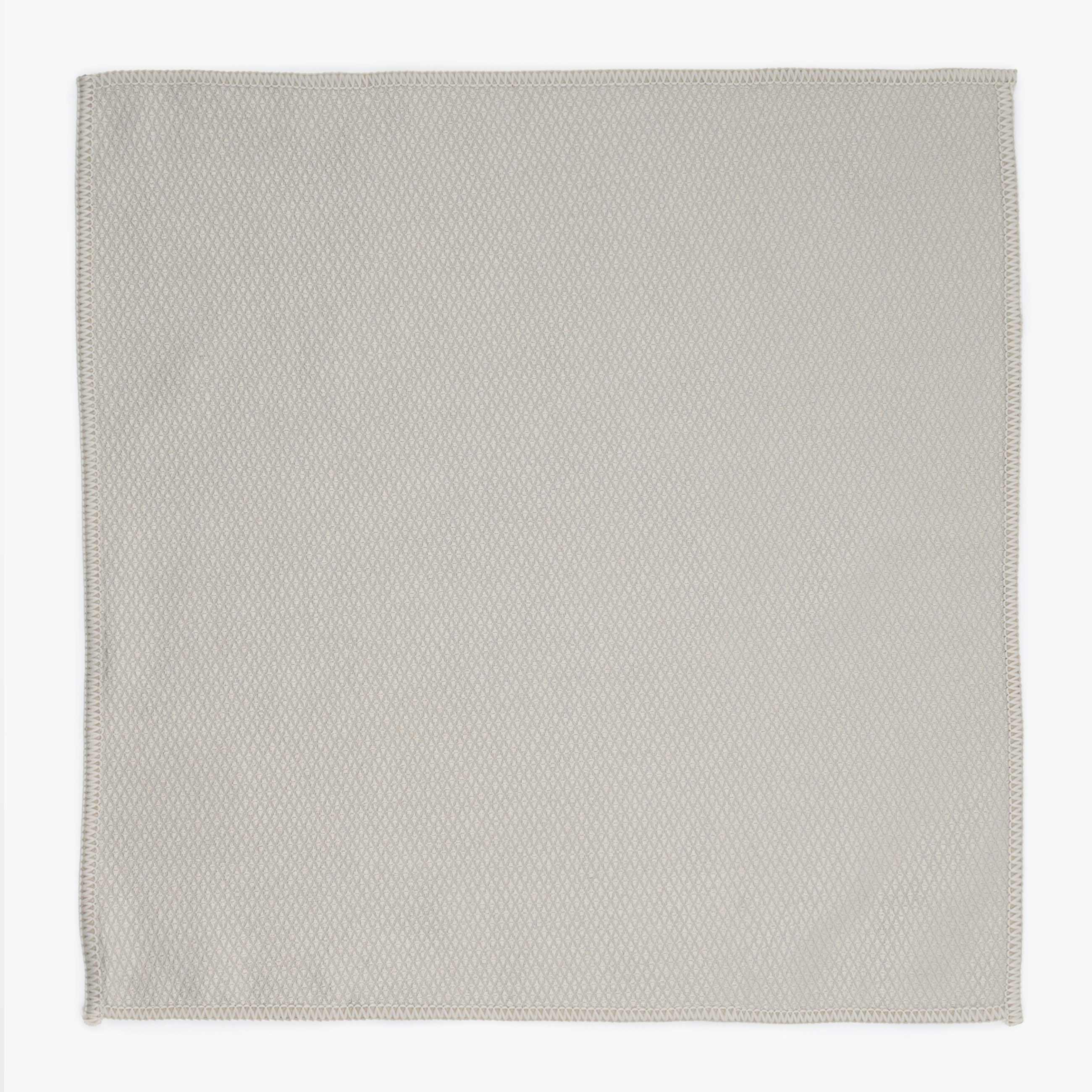 Шыны/пластик/айна шүберек, 35x35 см, микрофибра, балық таразы, сұр-бежевый, таза, image-1