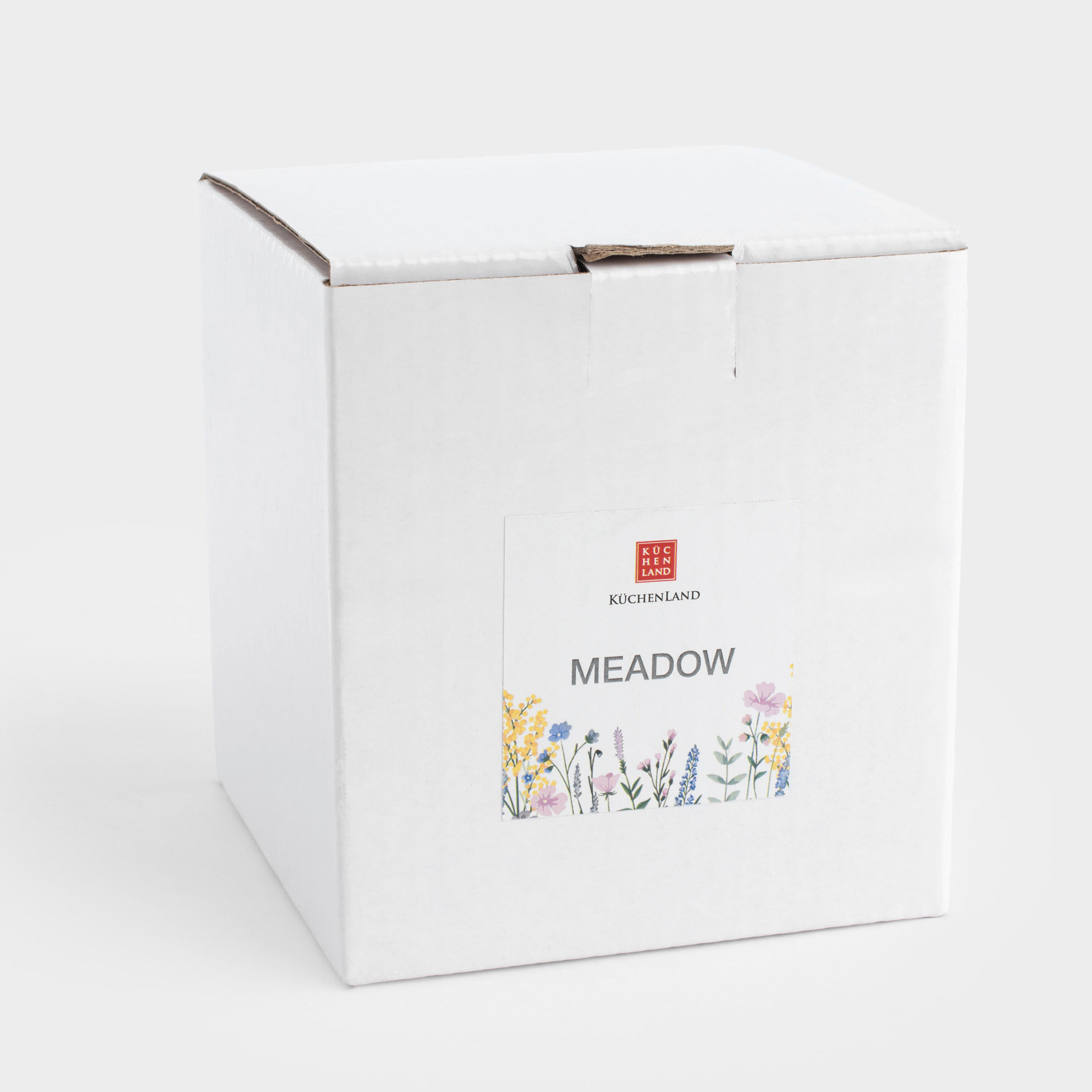 Кружка, 320 мл, фарфор N, бело-бежевая, Полевые цветы, Meadow, image-4