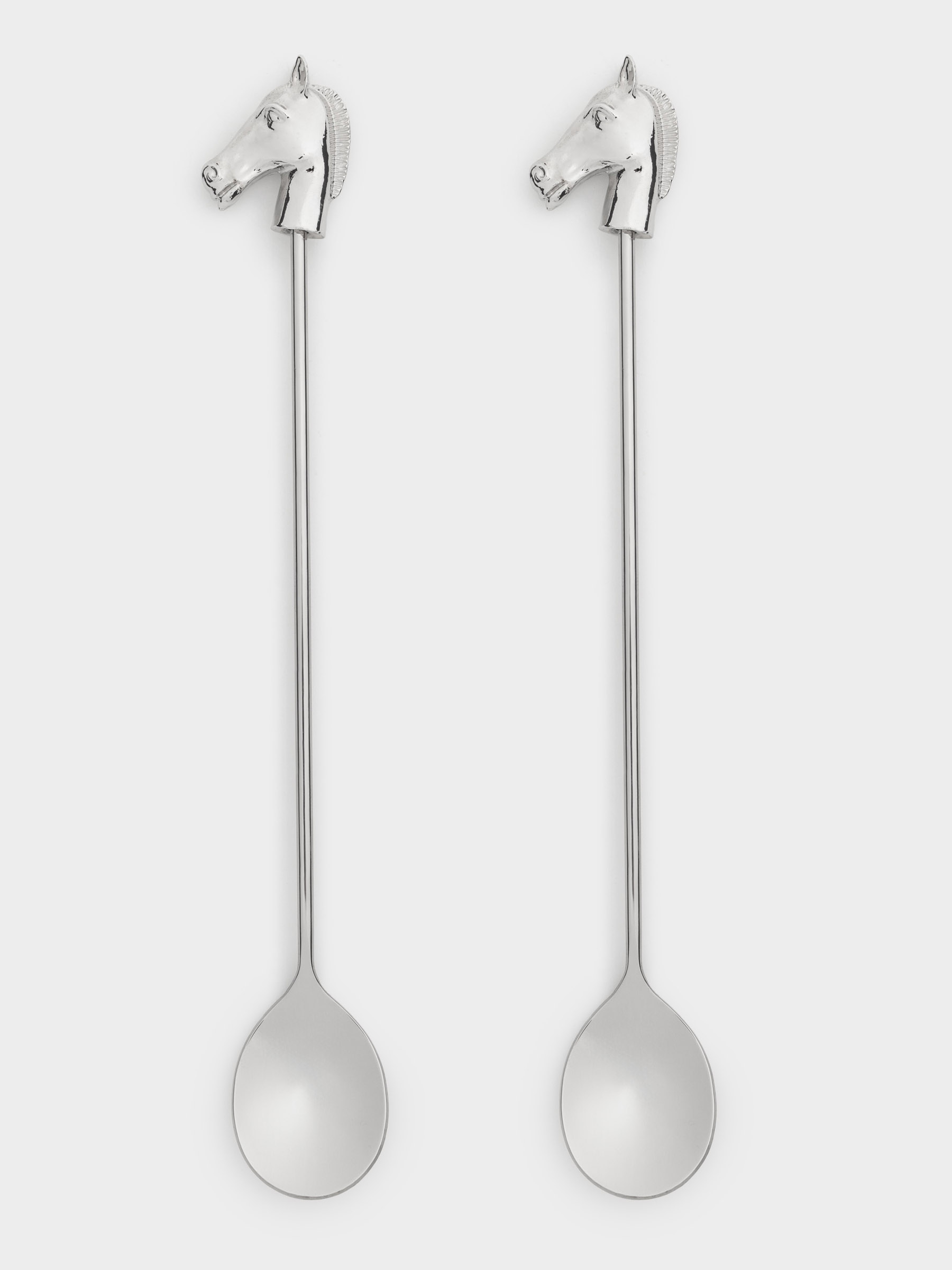 Десерт қасығы, 15 см, 2 дана, болат, Жылқы, Horse silver, image-3