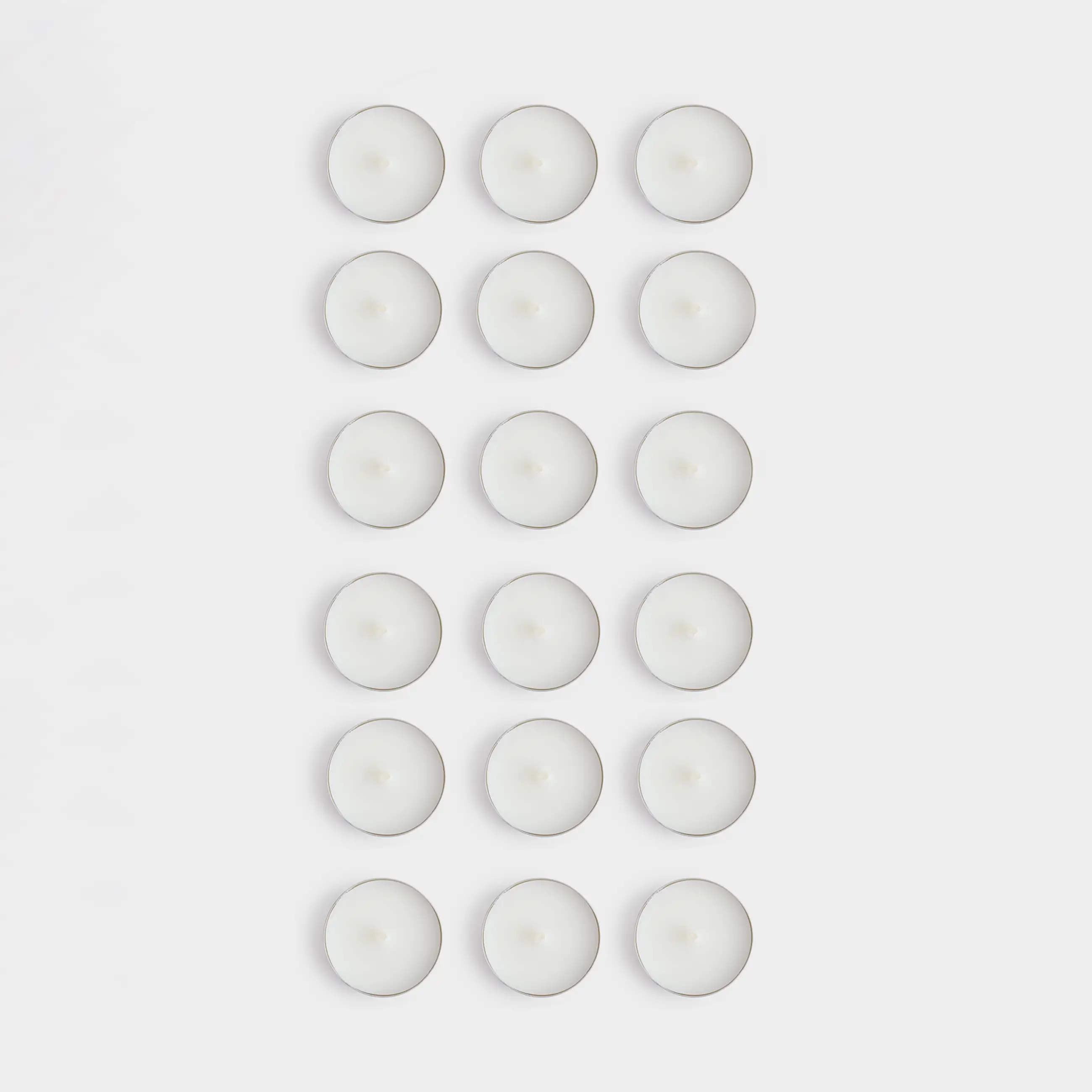 Хош иісті шам, 4 см, 18 дана, шай, жаңа хош иіс, Luxury white