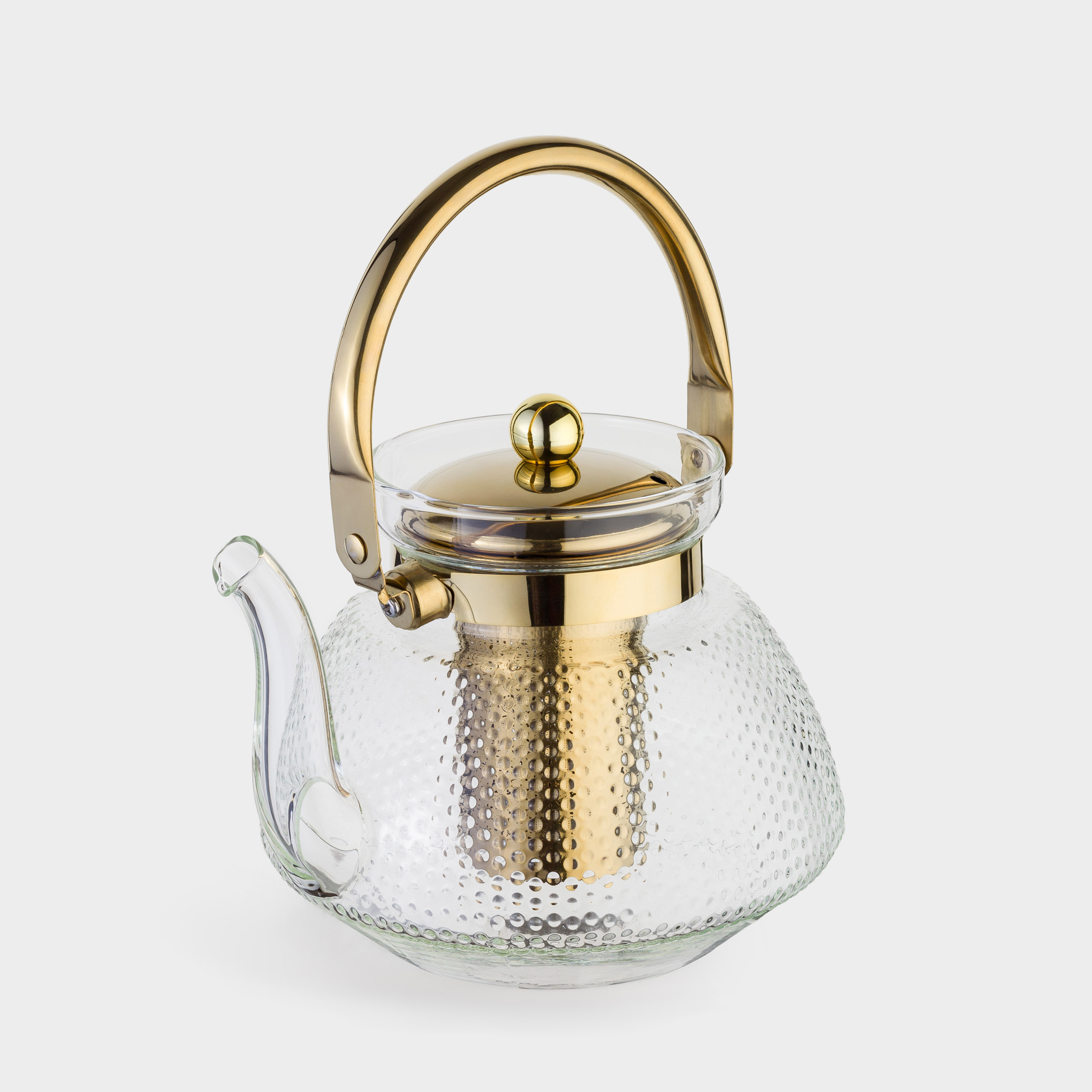 Шайнек, 1,3 л, шыны Б/болат, алтын, Classic gold, image-0