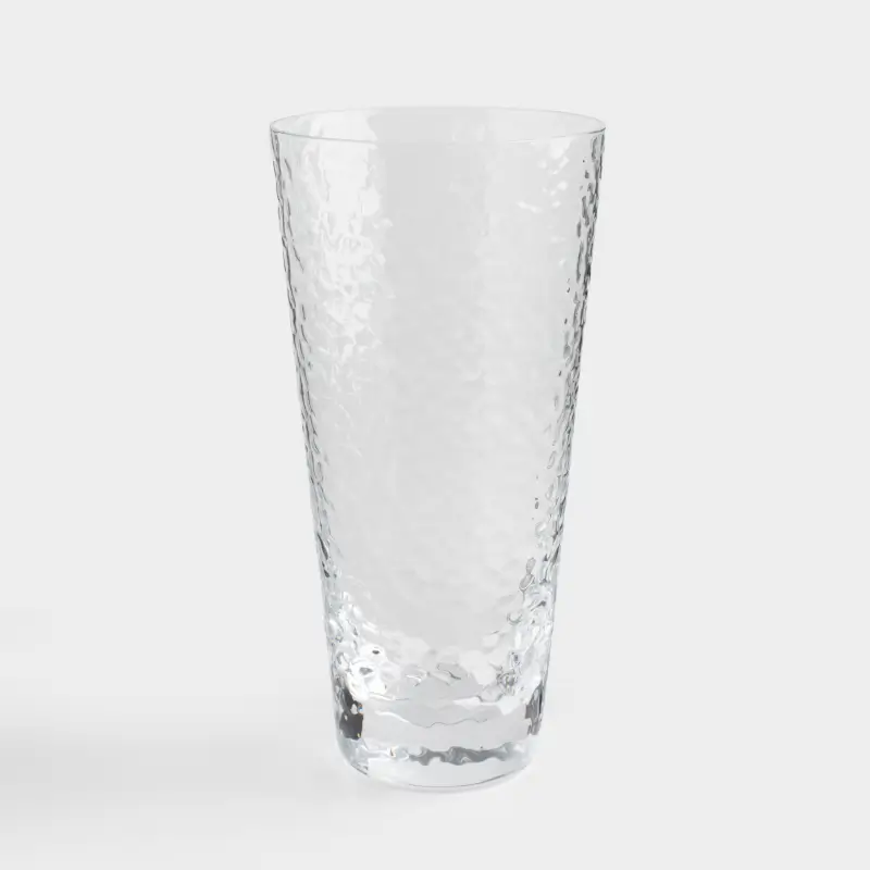 Стакан, 17 см, 450 мл, стекло, Ripply ,image-0