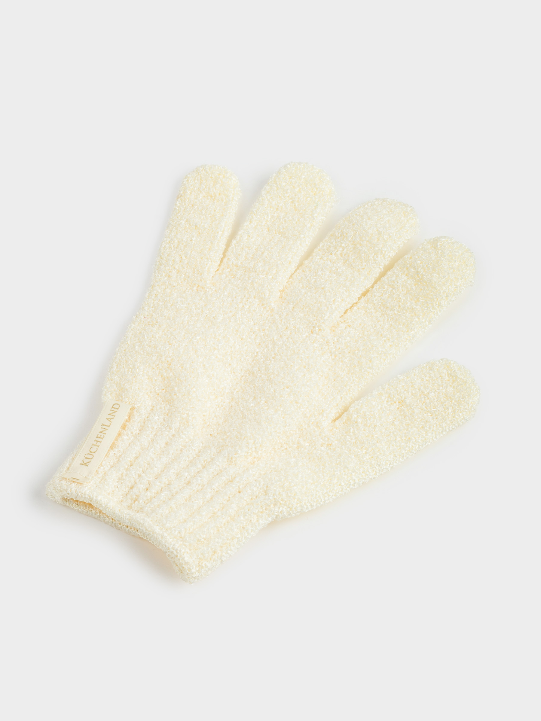 Денені жууға арналған қолғап, 20 см, 2 дана, қабыршақтайды, нейлон, сарғылт-қоңыр, Unique spa, image-2