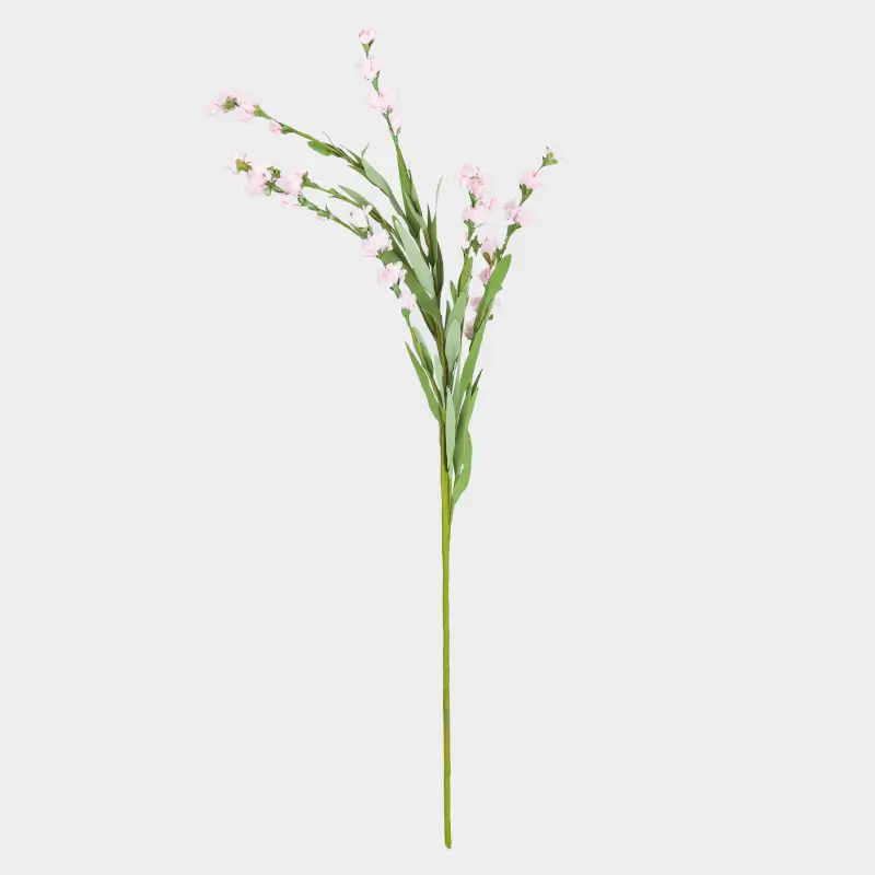 Ветка декоративная, 78 см, бумага/пенопласт, Розовые ландыши, Flower garden ,image-0
