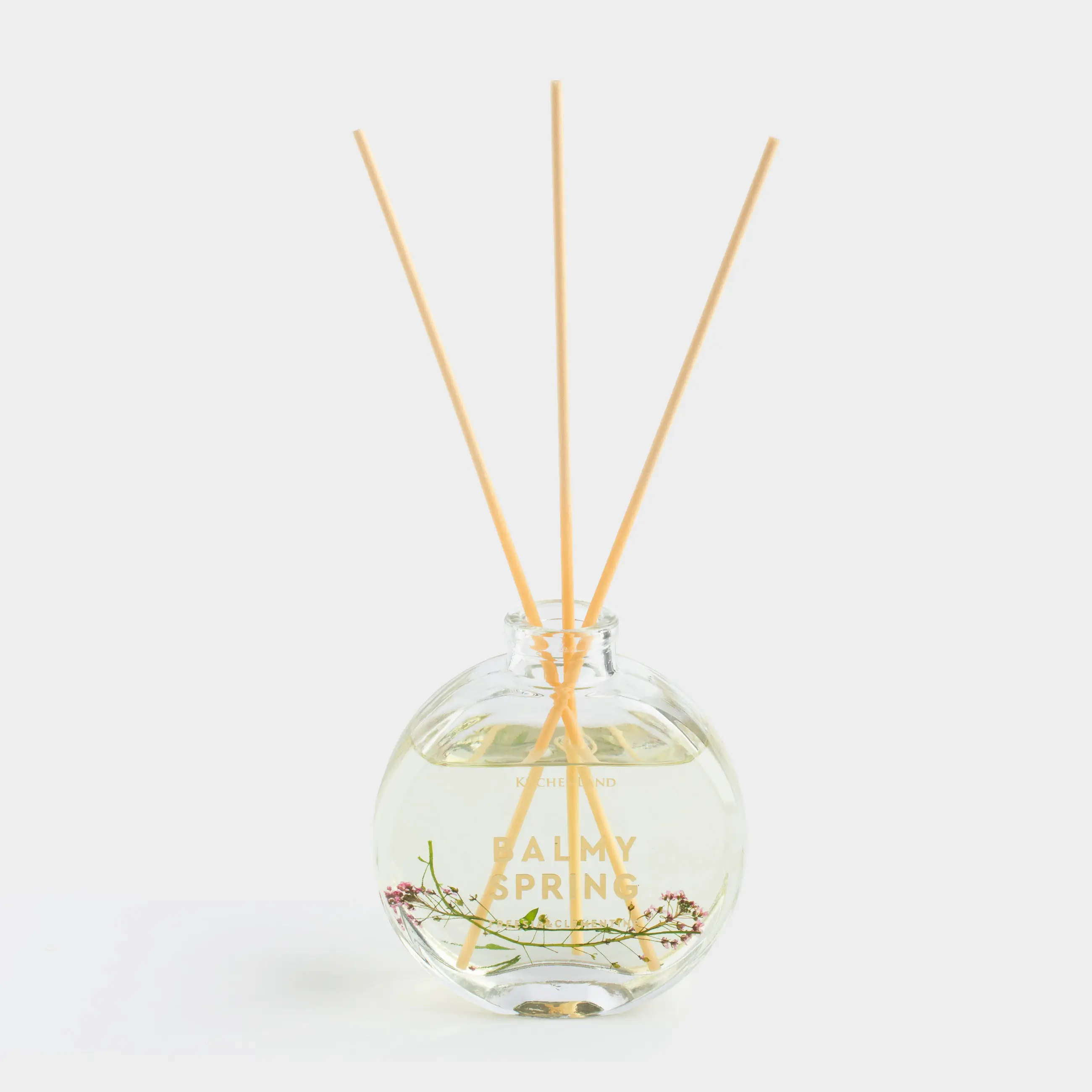 Ароматический диффузор, 120 мл, с сухоцветами, Freesia&Clementine, Balmy spring, image-0