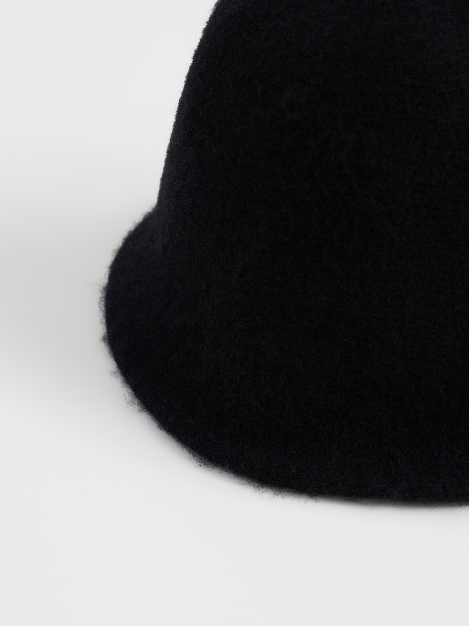 Шляпа, единый размер, демисезонная, шерсть/нейлон, черная, Hats, image-1