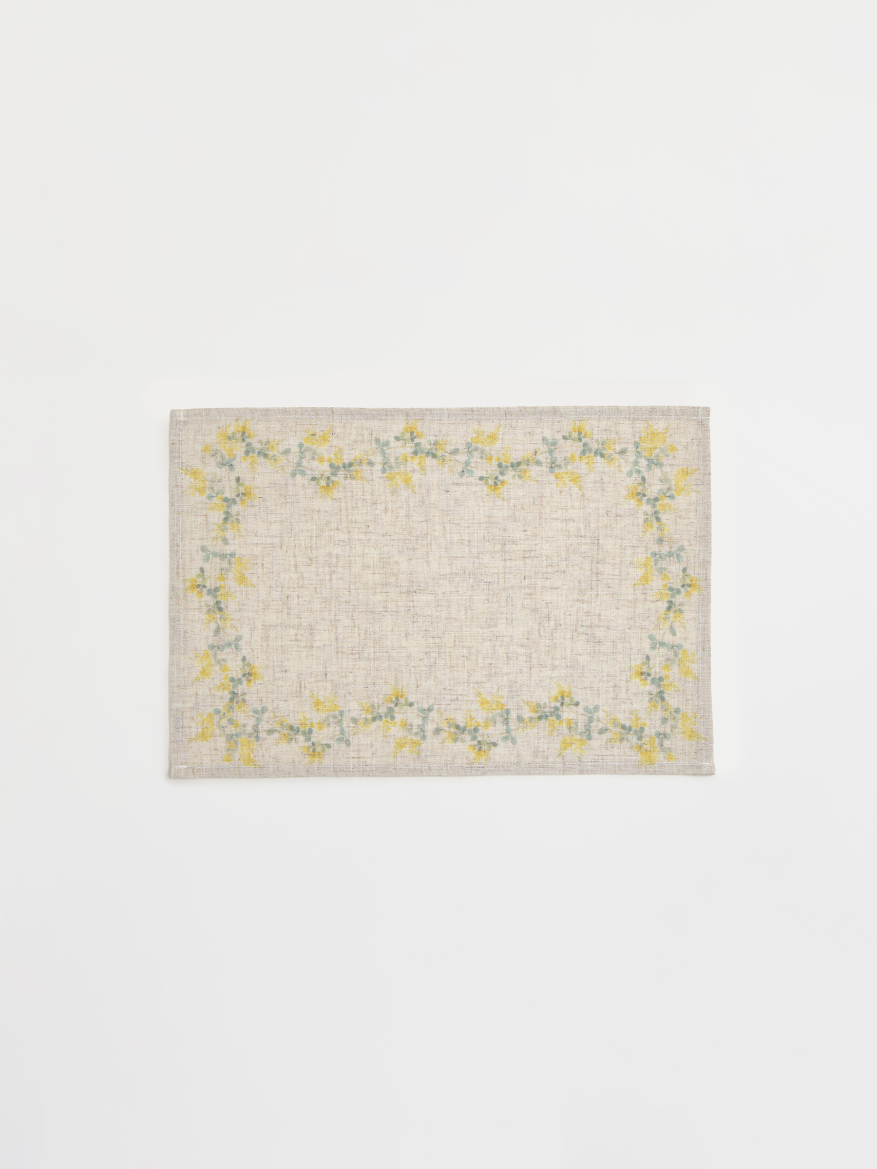 Салфетка под приборы, 30х45 см, Мимоза, Mimosa flowers, image-0