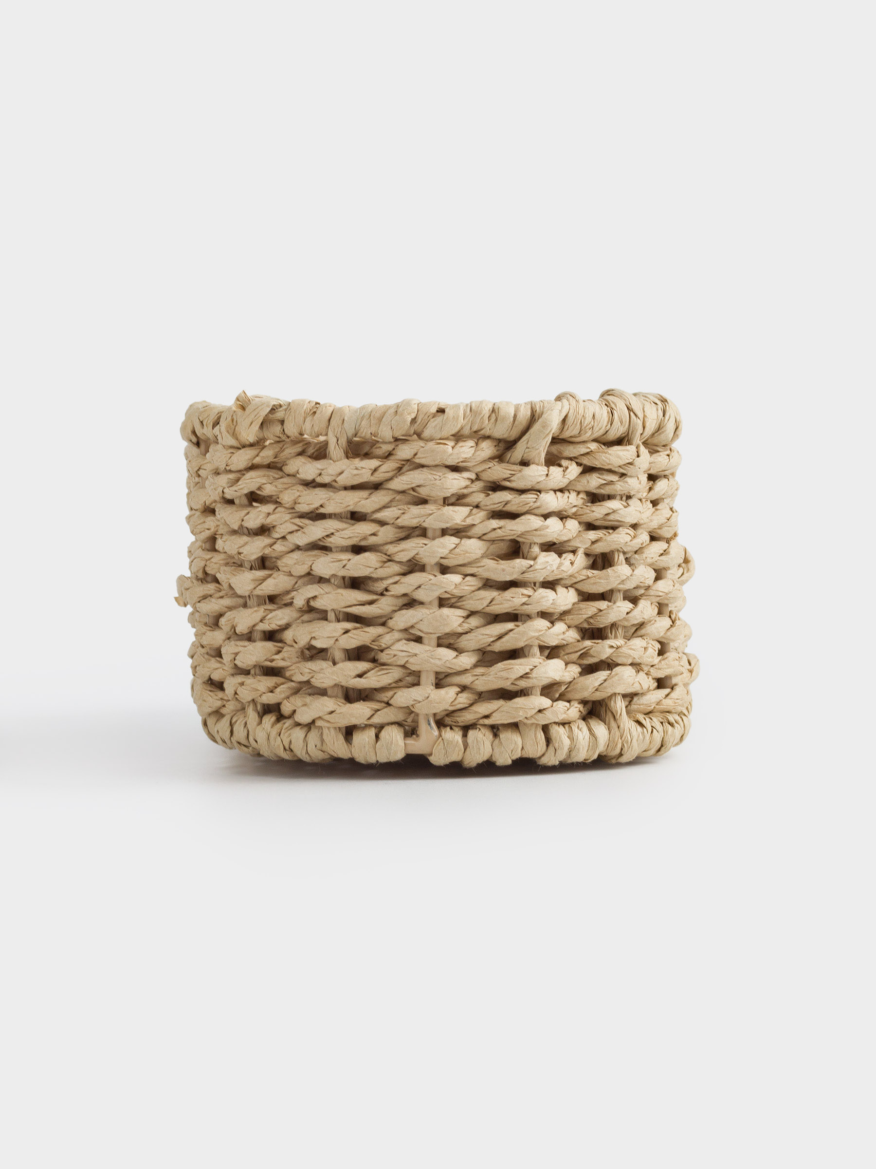 Корзина для столовых приборов, 25х10 см, плетеная, целлюлоза, овальная, Braided, image-4