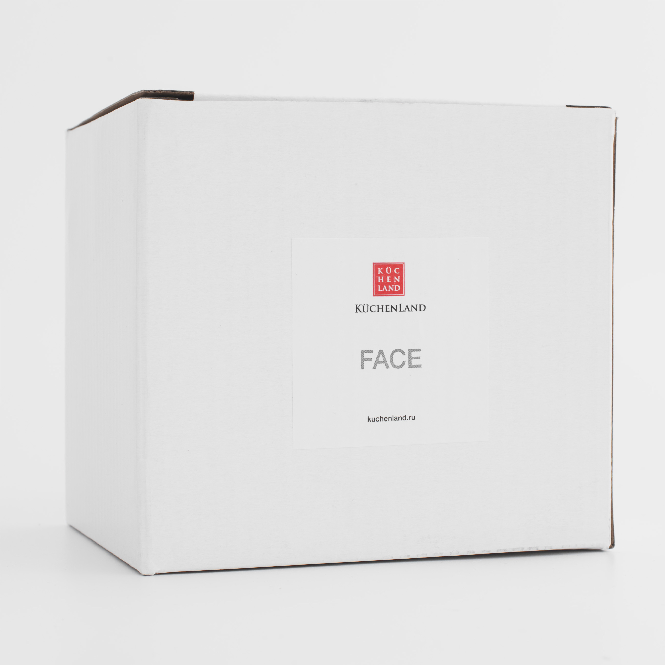Кружка, 360 мл, фарфор N, белая, Лицо золотистое, Face, image-5
