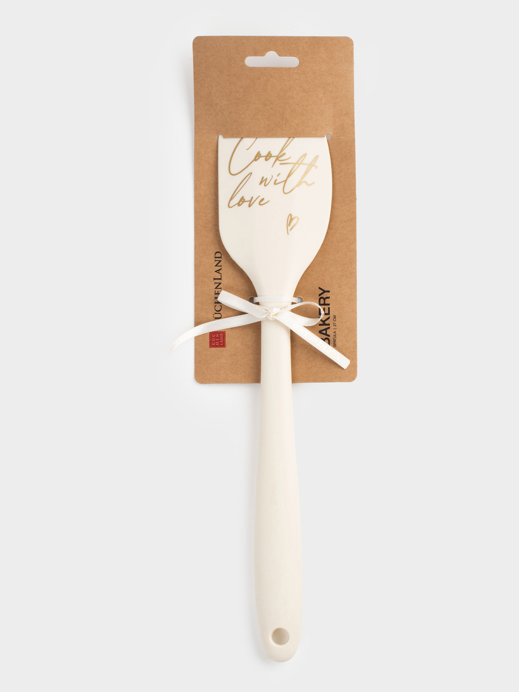 Қалақша, 27 см, силикон, сүт түстес, Cook will love, Bakery, image-4