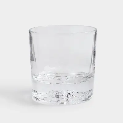 Стакан для виски, 9 см, 300 мл, стекло, Волк, Elements ,image-0