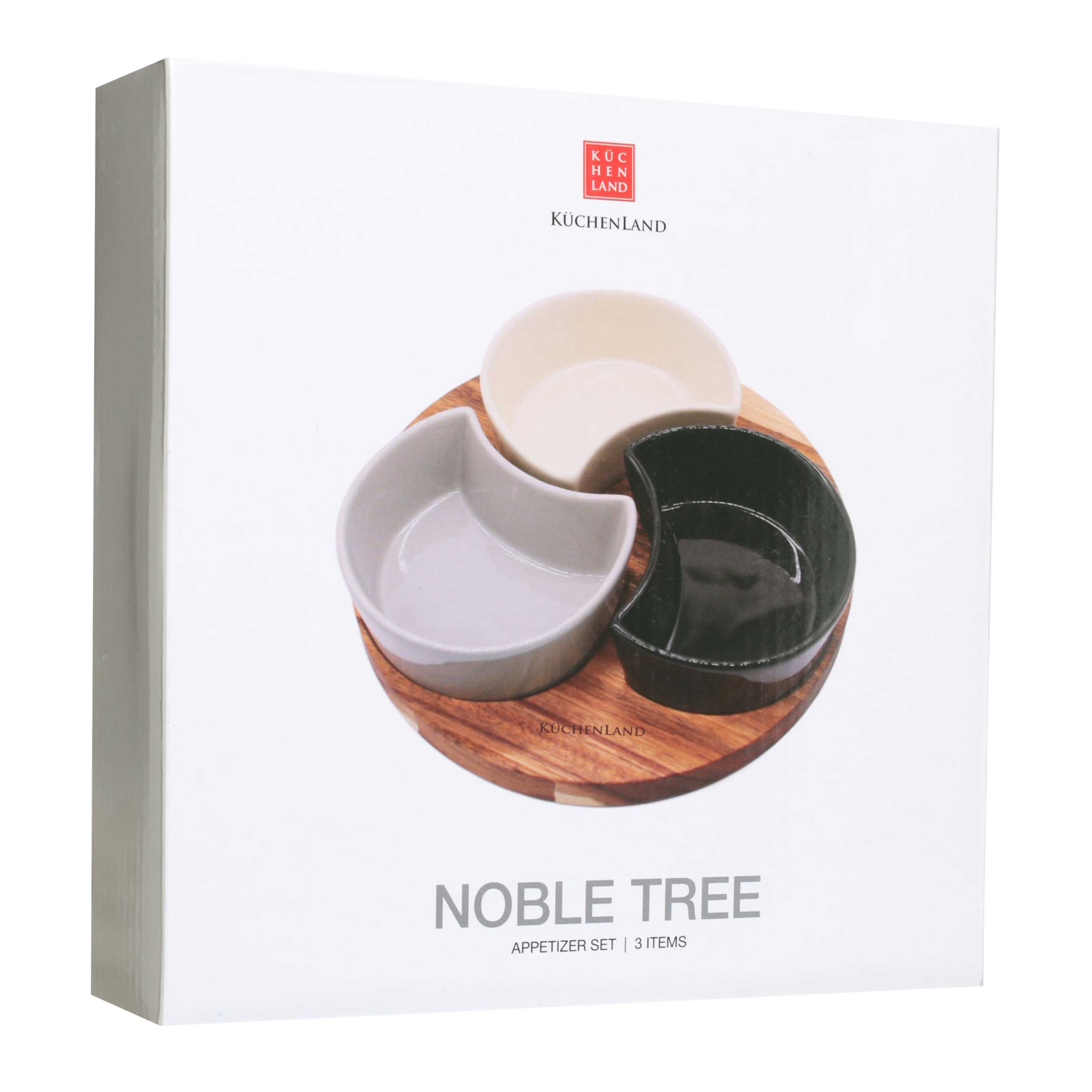 Тіскебасар жинағы, 3 PR, стендте, керамика / ағаш, Noble tree, image-5