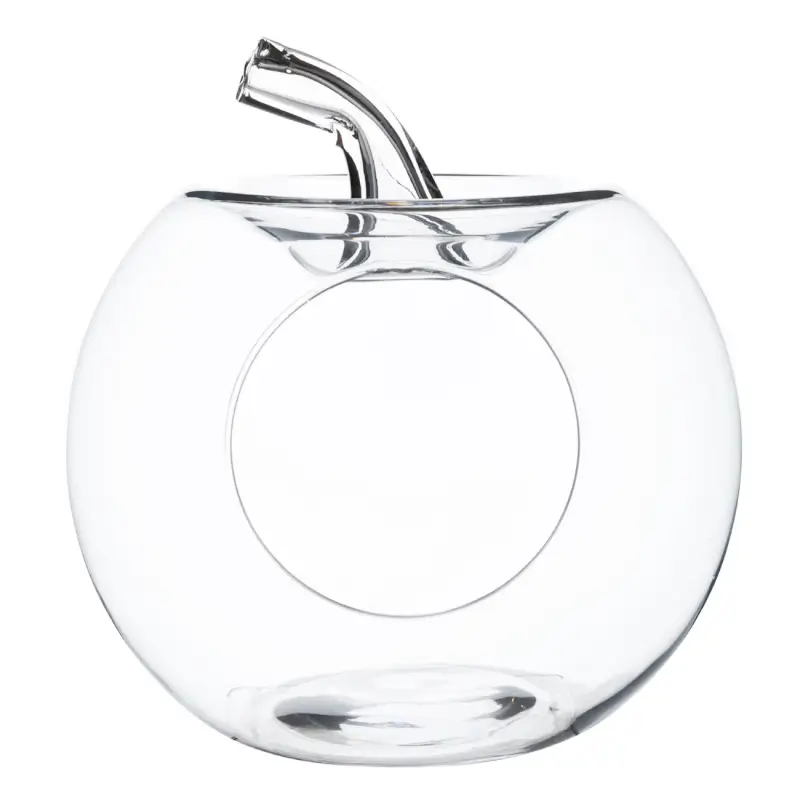 Конфетница, 27х24 см, стекло, Яблоко, Clear ,image-0