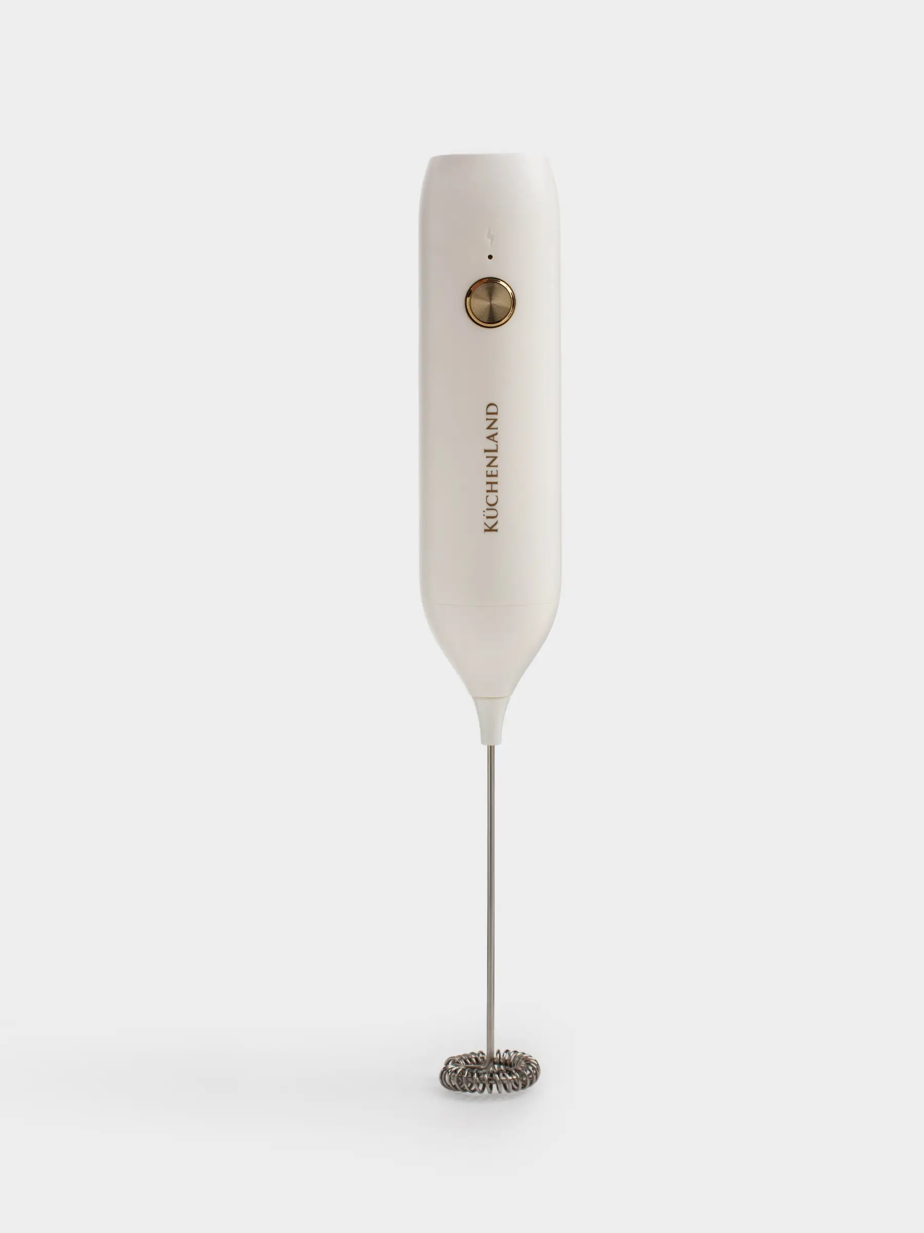 Сүт көпірткіш, 24 см, батырылатын, пластик/болат, сүт түстес, Liberica light, image-0