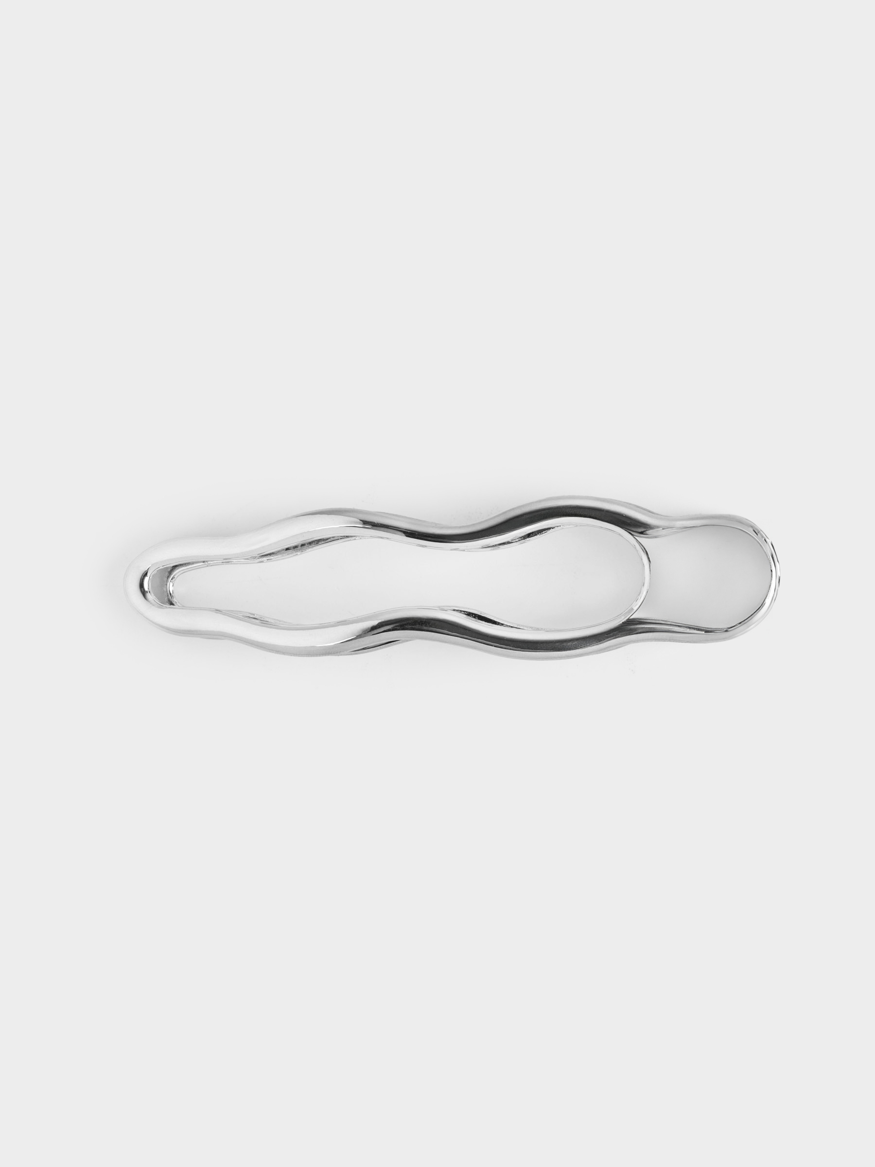 Шаш қыстырғыш, 10 см, металл, күміс түстес, Hair silver, image-0