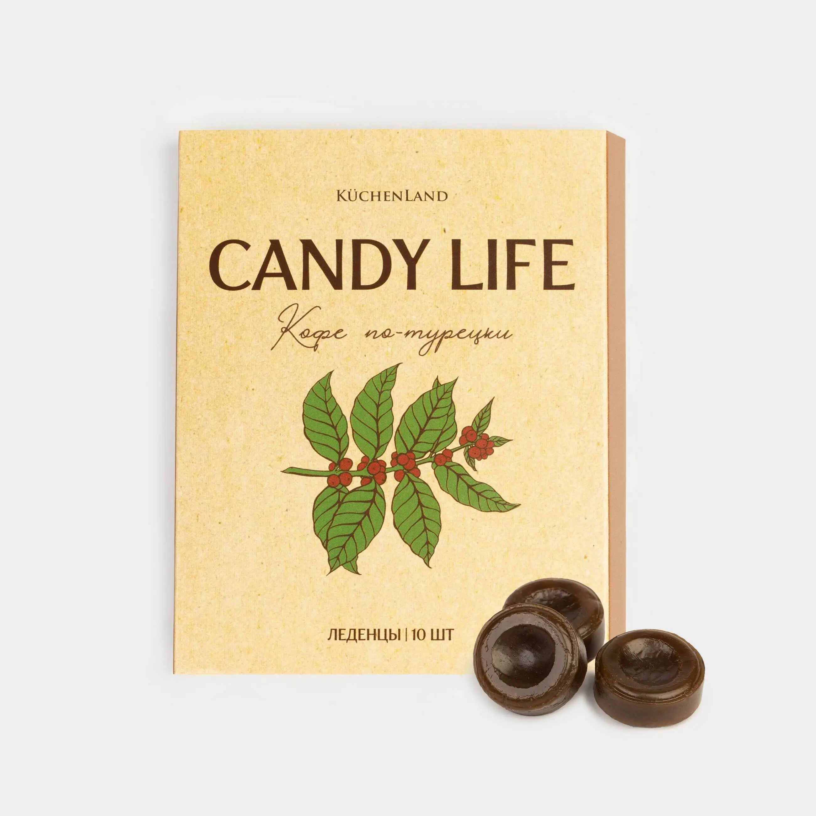Кәмпит, 32 гр, 10 дана, Түрік кофесі, Candy life