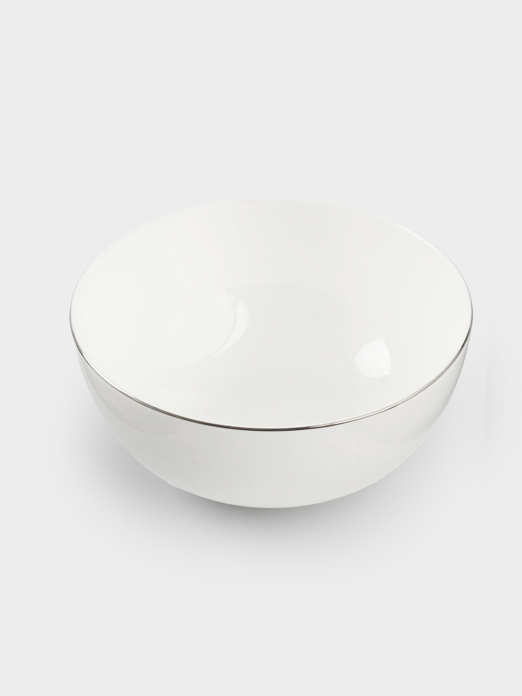 Салатник, 16х7 см, 800 мл, фарфор F, белый, Ideal silver, image-2