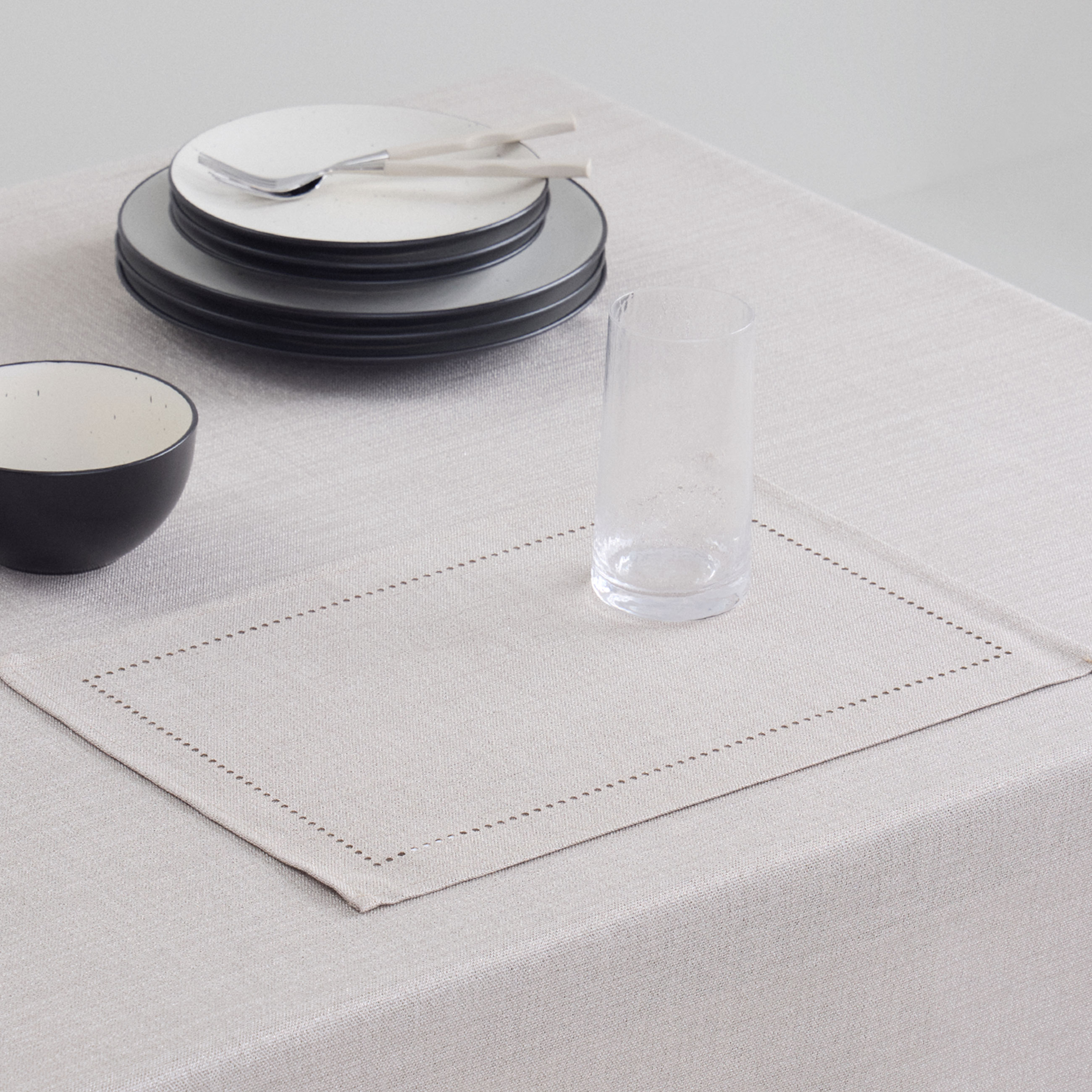 Аспаптарға арналған майлық, 30х45 см, полиэстер, тікбұрышты, сарғылт-қоңыр, Hemstitch