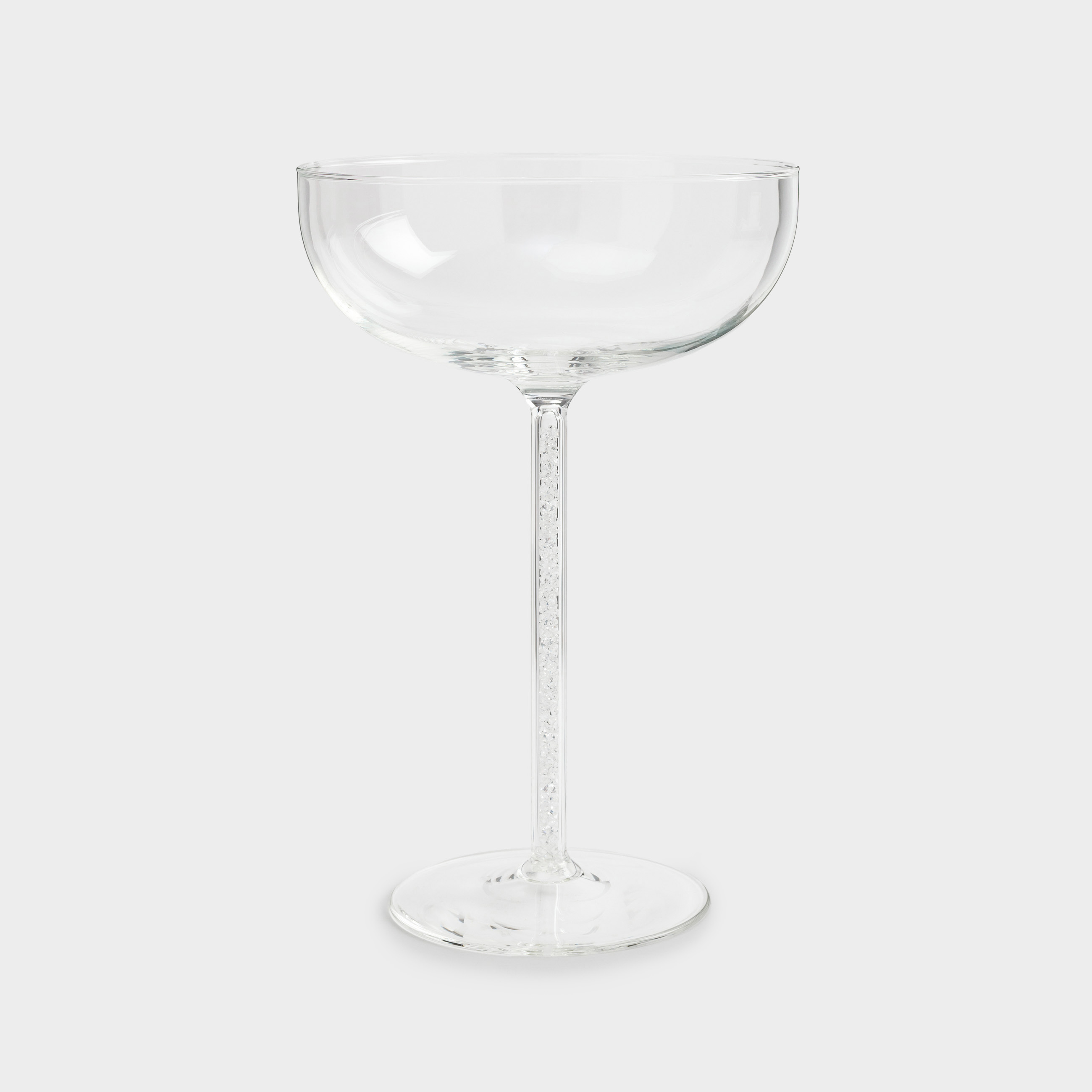 Бокал-креманка для шампанского, 300 мл, 2 шт, стекло/стразы, Crystal decor, image-5