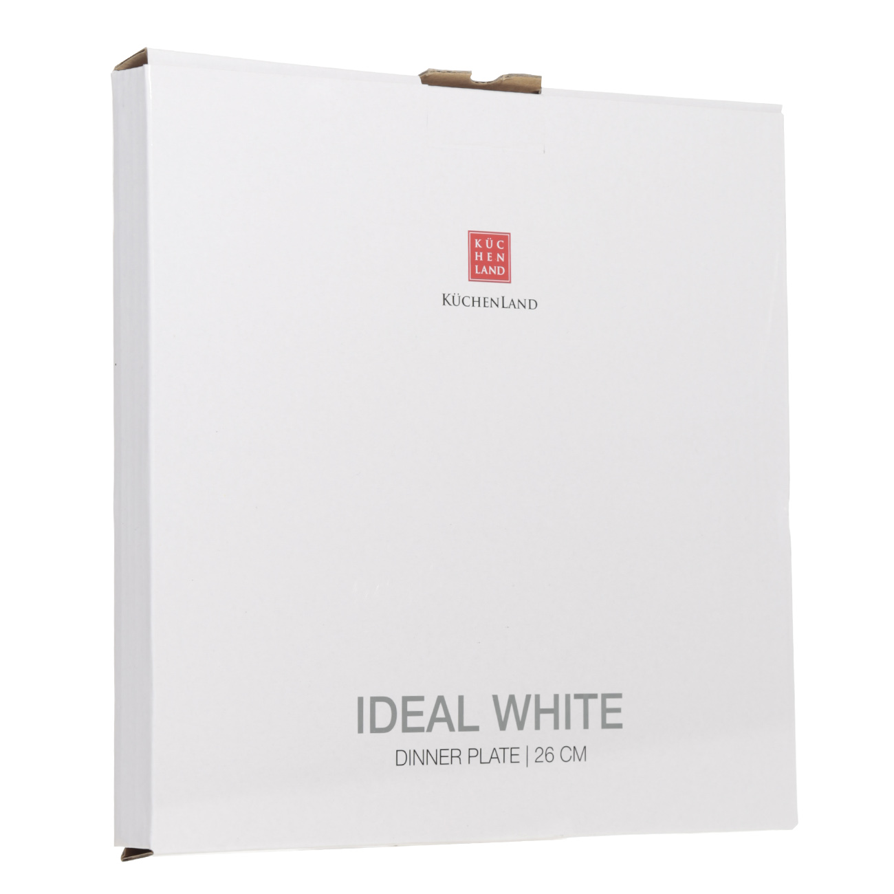 Тарелка обеденная, 26 см, фарфор F, белая, Ideal white, image-2